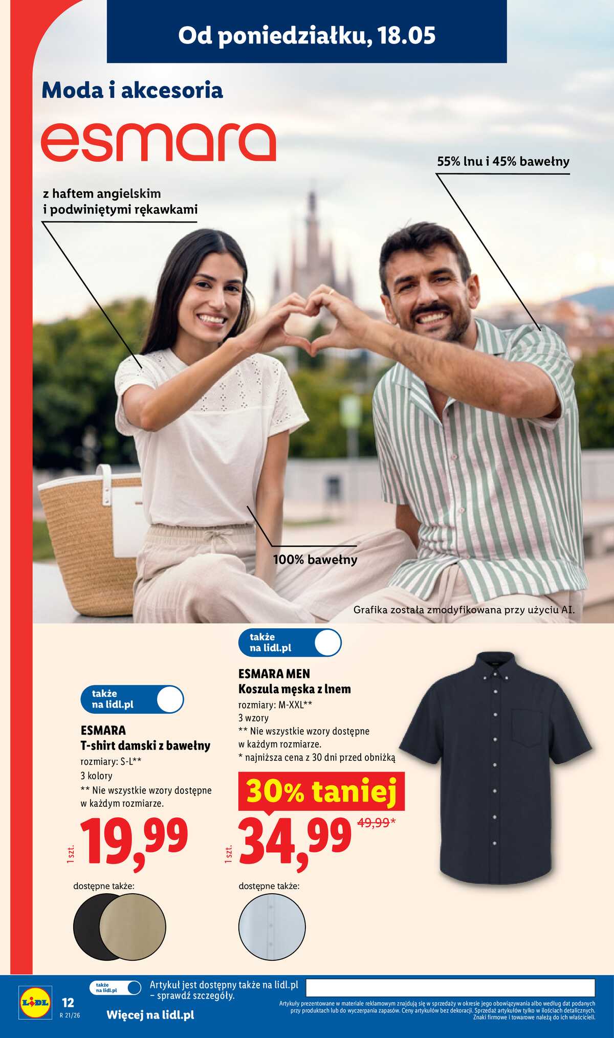 Leták Lidl Polsko 18.5.-23.5.2026 - Katalog platný od 18.05 strana 12