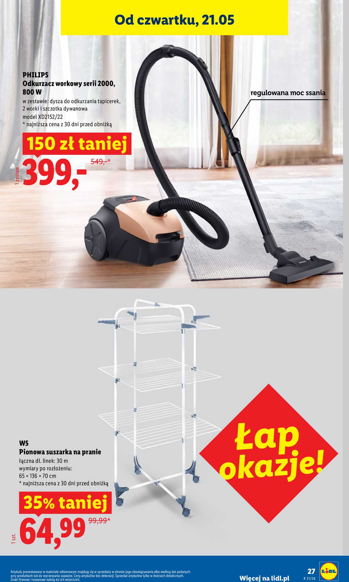 Leták Lidl Polsko 18.5.-23.5.2026 - Katalog platný od 18.05 strana 31