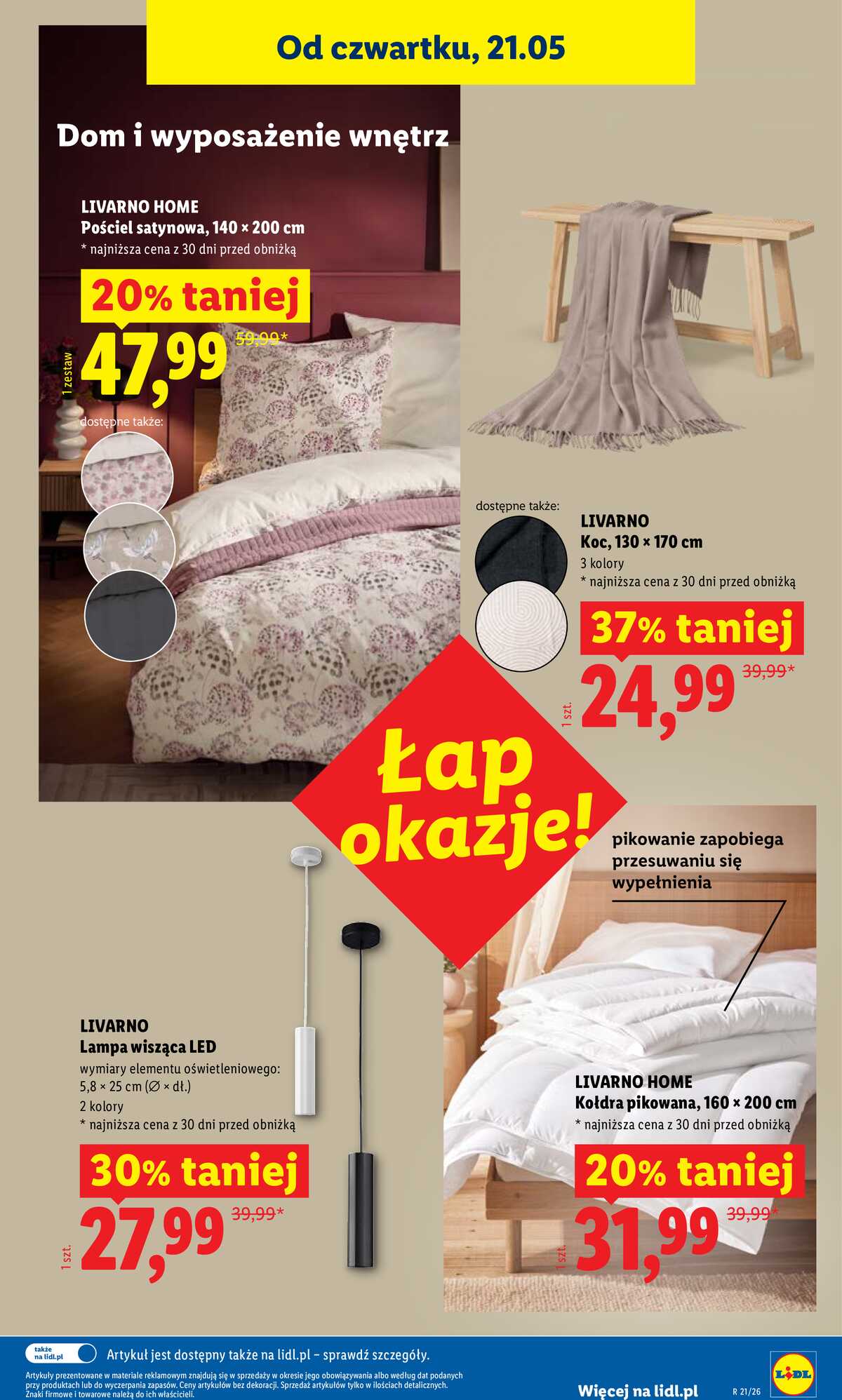 Leták Lidl Polsko 18.5.-23.5.2026 - Katalog platný od 18.05 strana 35