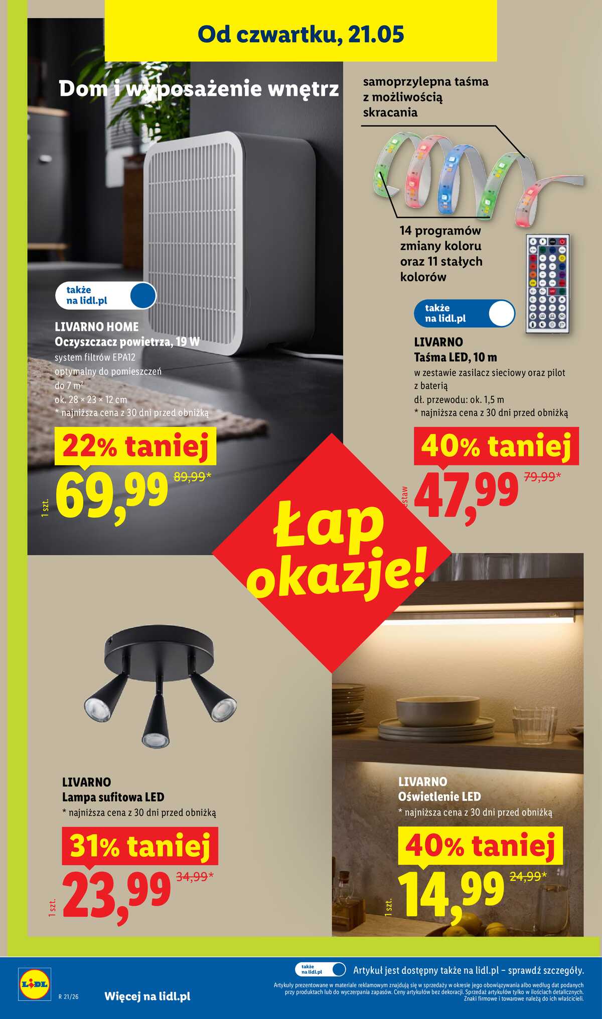 Leták Lidl Polsko 18.5.-23.5.2026 - Katalog platný od 18.05 strana 36