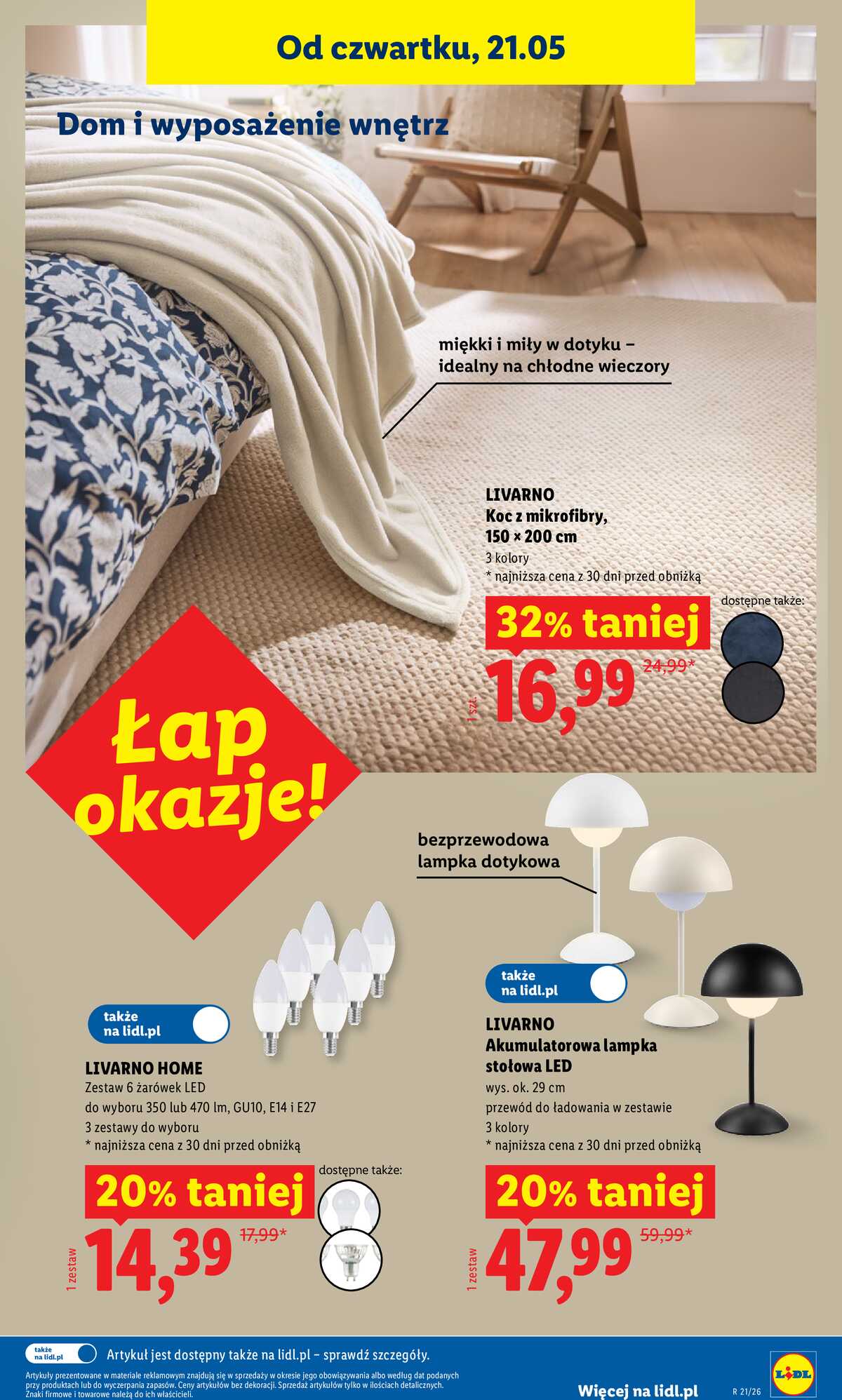 Leták Lidl Polsko 18.5.-23.5.2026 - Katalog platný od 18.05 strana 37