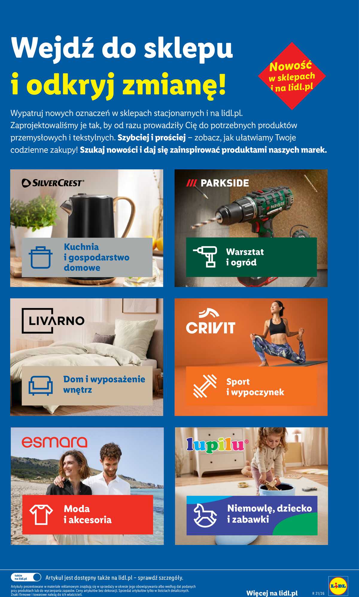 Leták Lidl Polsko 18.5.-23.5.2026 - Katalog platný od 18.05 strana 38