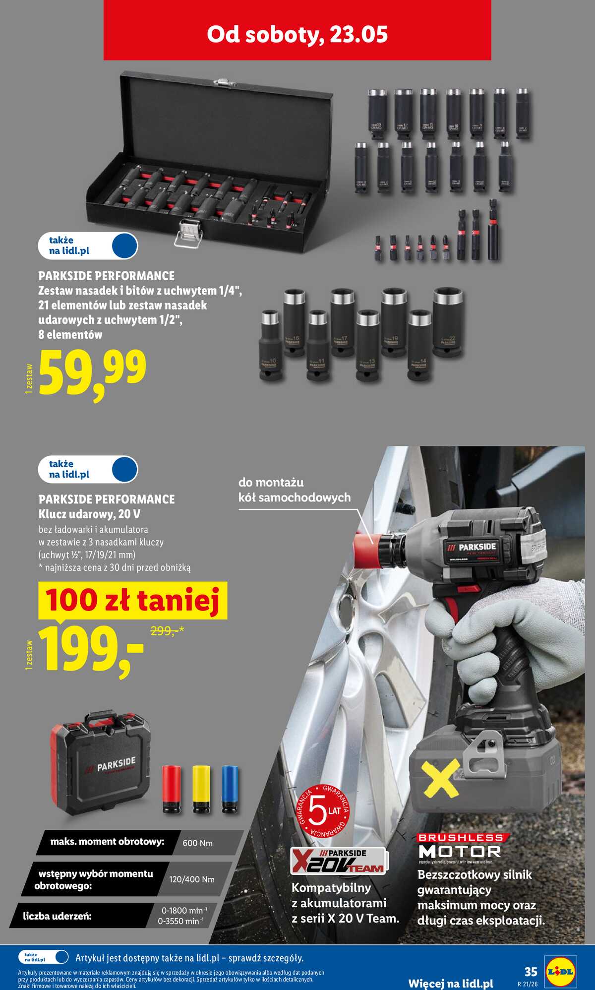 Leták Lidl Polsko 18.5.-23.5.2026 - Katalog platný od 18.05 strana 43
