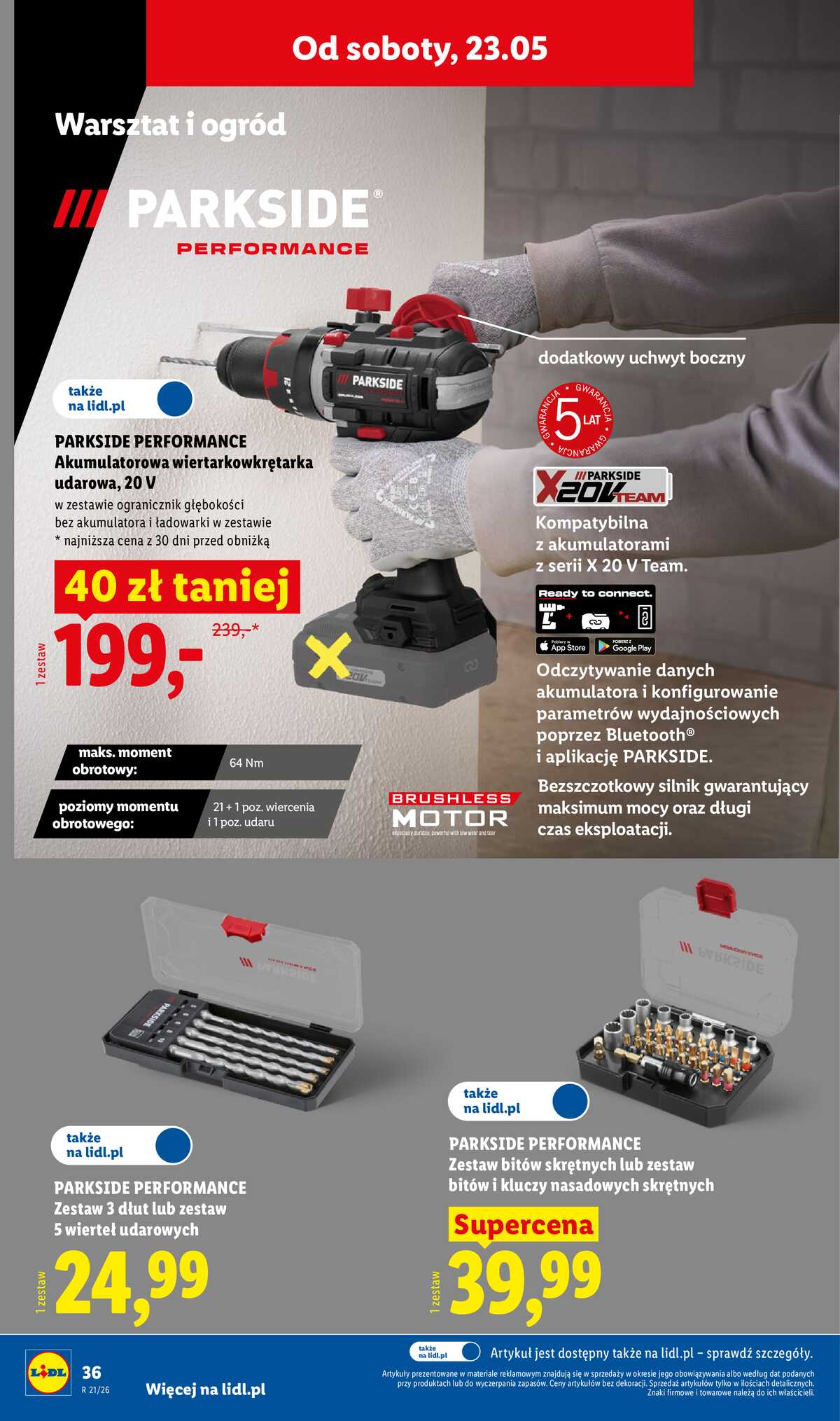 Leták Lidl Polsko 18.5.-23.5.2026 - Katalog platný od 18.05 strana 44