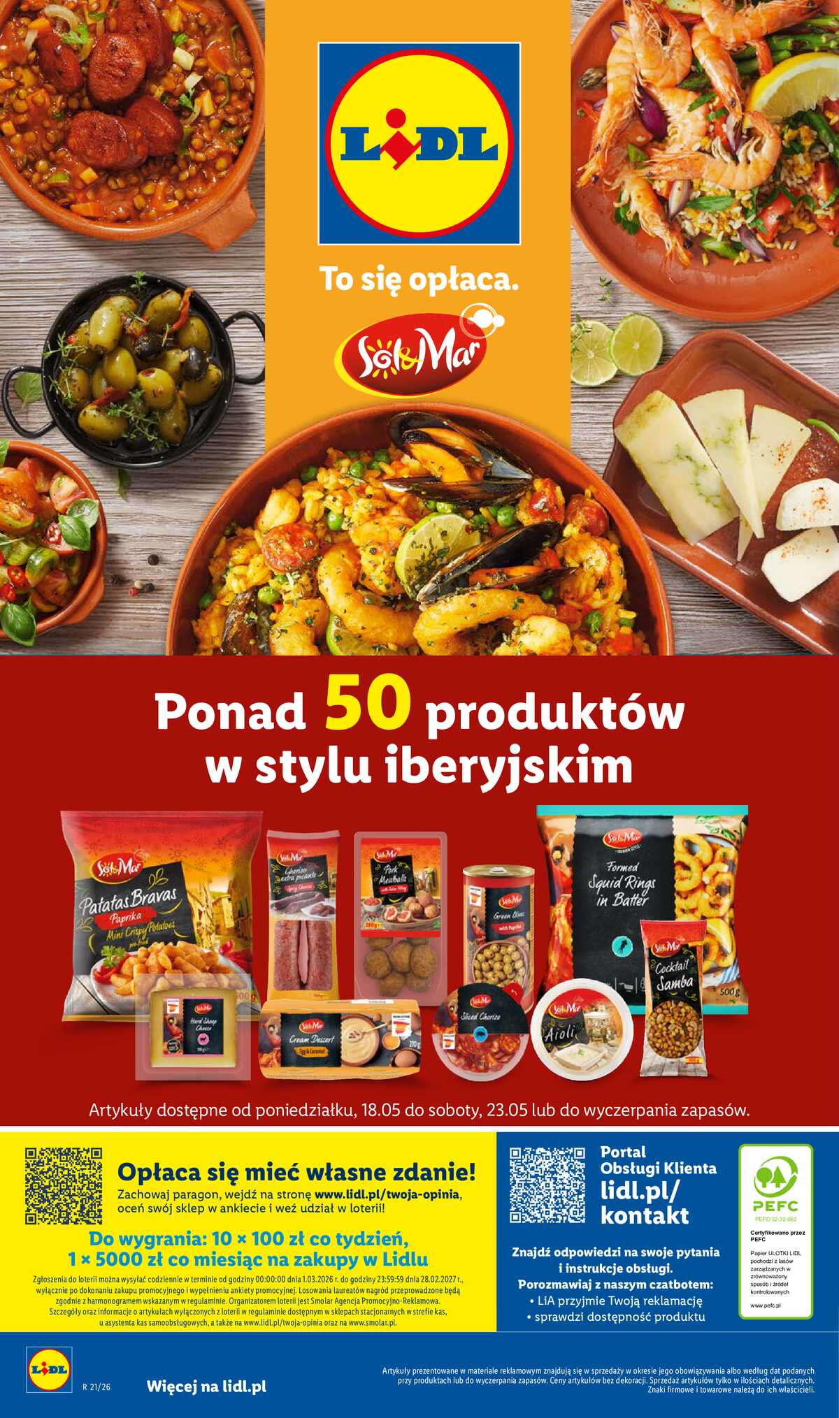 Leták Lidl Polsko 18.5.-23.5.2026 - Katalog platný od 18.05 strana 48