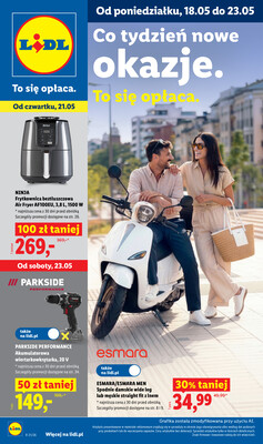 Leták Lidl Polsko 18.5.-23.5.2026 - Katalog platný od 18.05