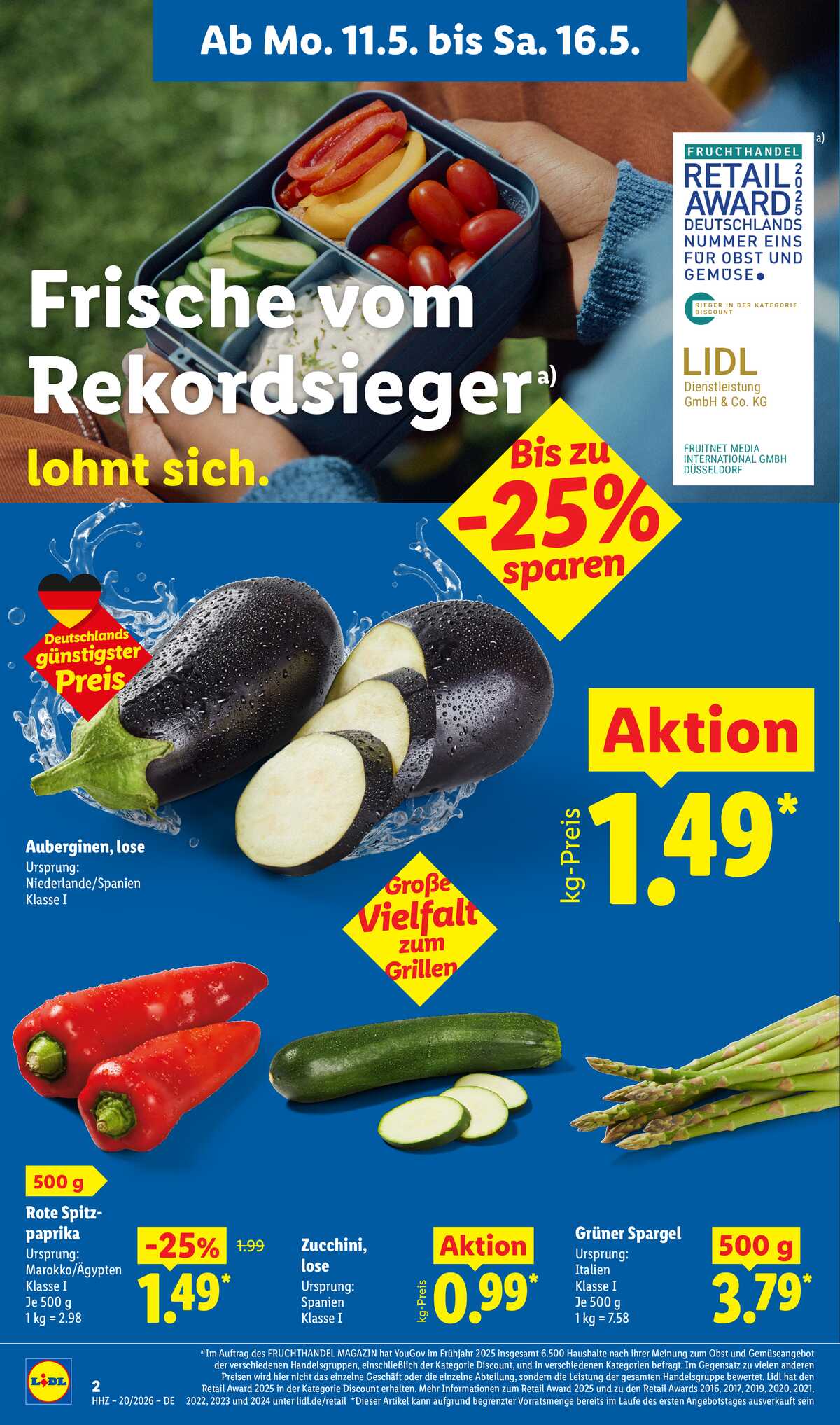 Leták Lidl Německo 11.5.-16.5.2026 strana 6