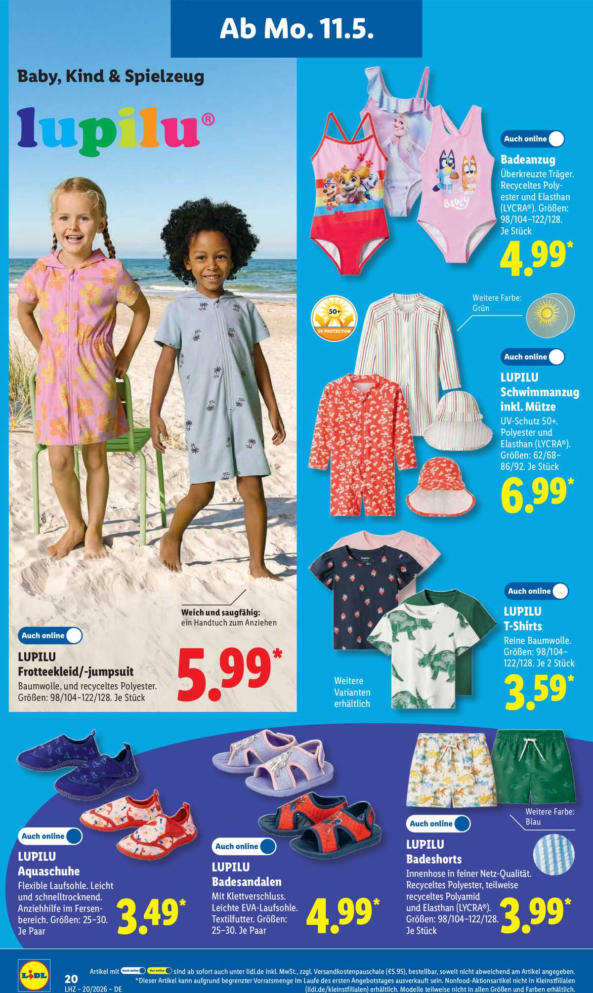 Leták Lidl Německo 11.5.-16.5.2026 strana 38