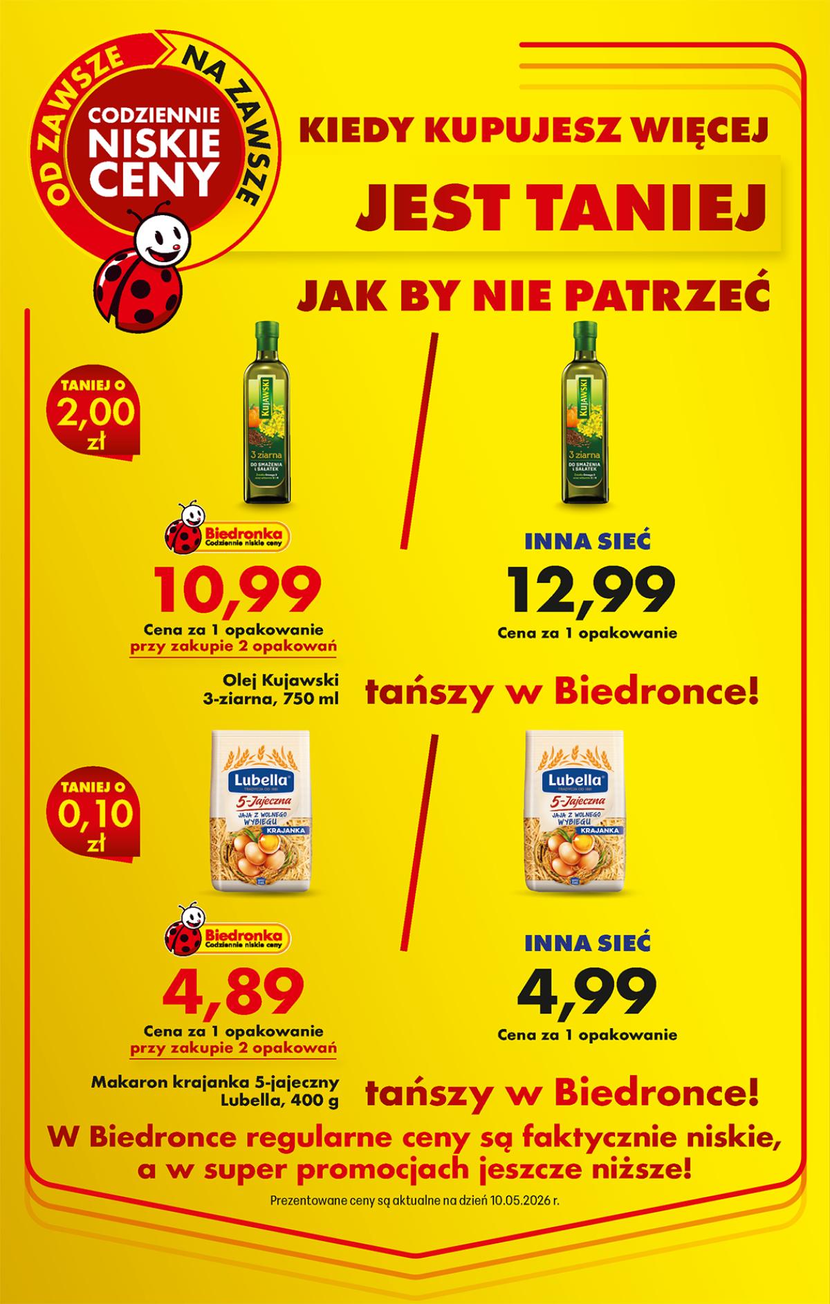 Leták Biedronka Polsko 11.5.-17.5.2026 strana 3