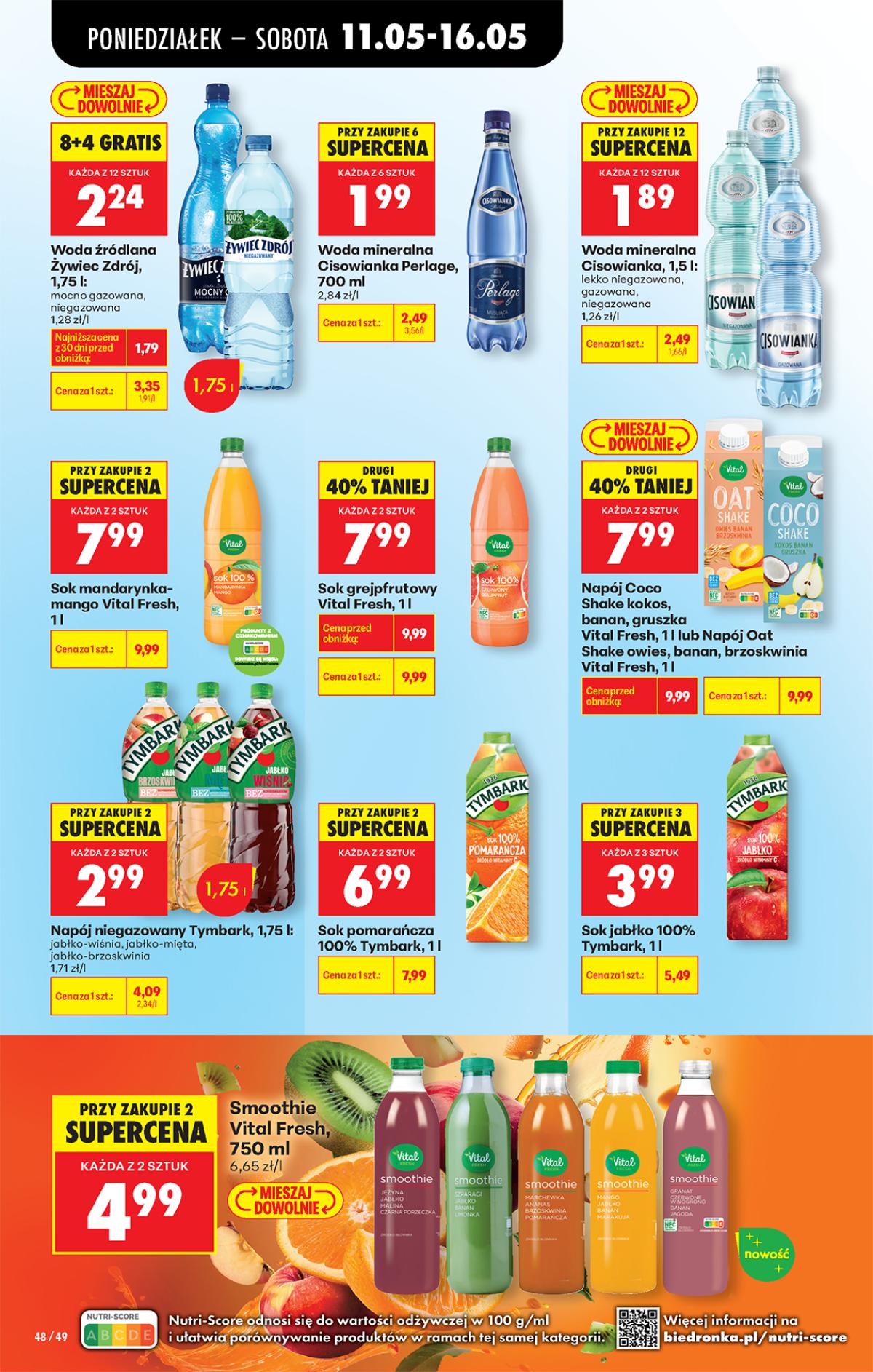 Leták Biedronka Polsko 11.5.-17.5.2026 strana 80