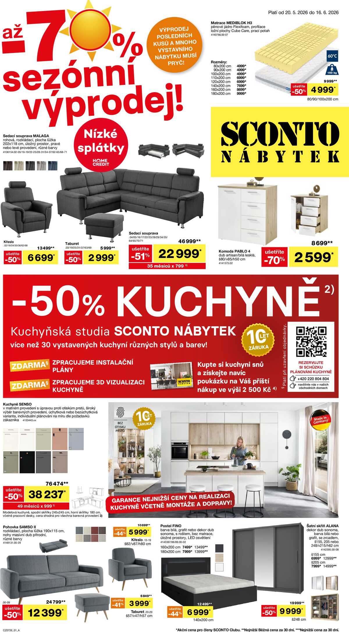 Sconto nábytek od 20.5. do 16.6.2026 strana 1