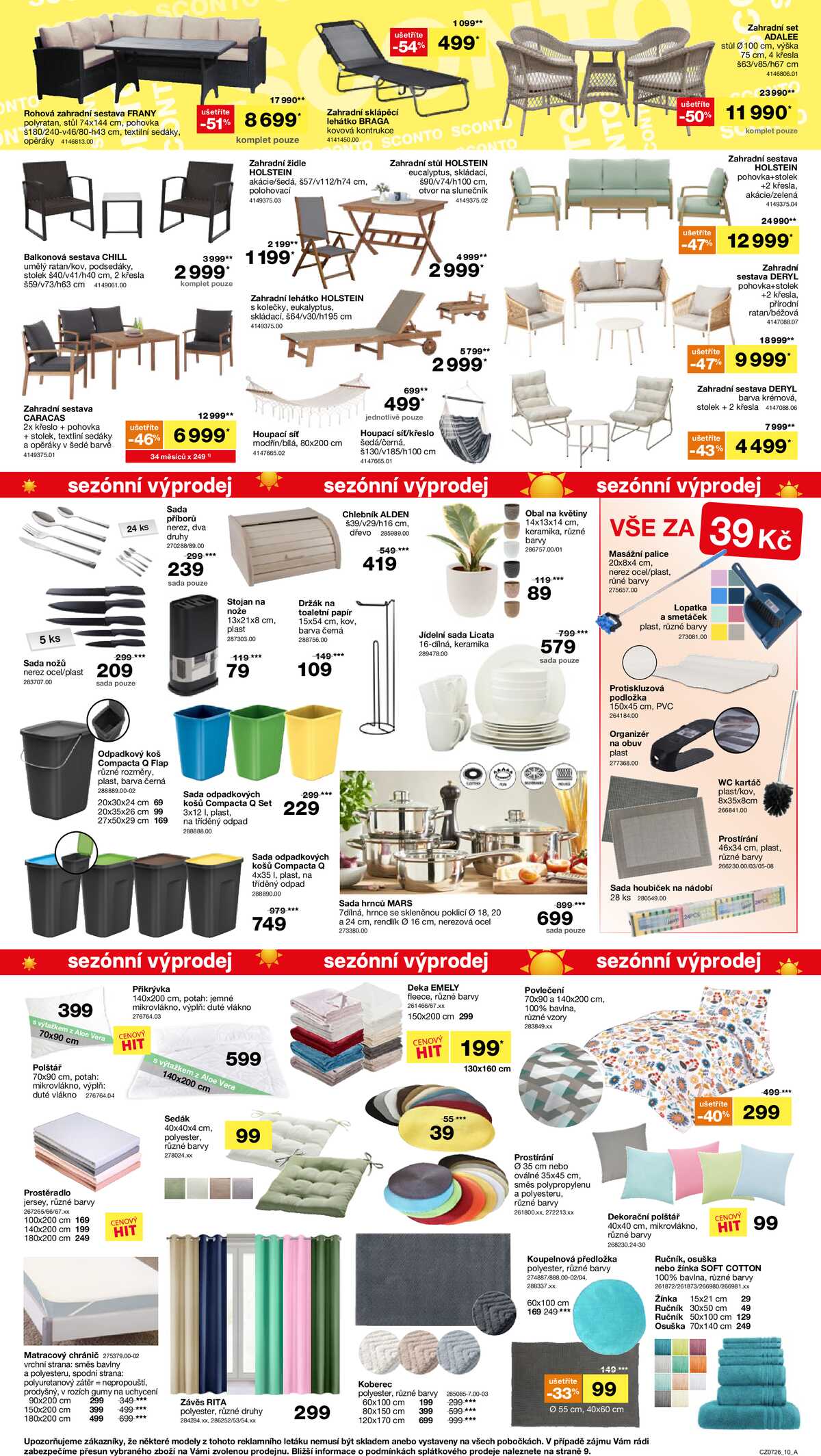 Sconto nábytek od 20.5. do 16.6.2026 strana 10
