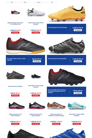 Intersport Kopačky a míče - 12. 5. 2026
