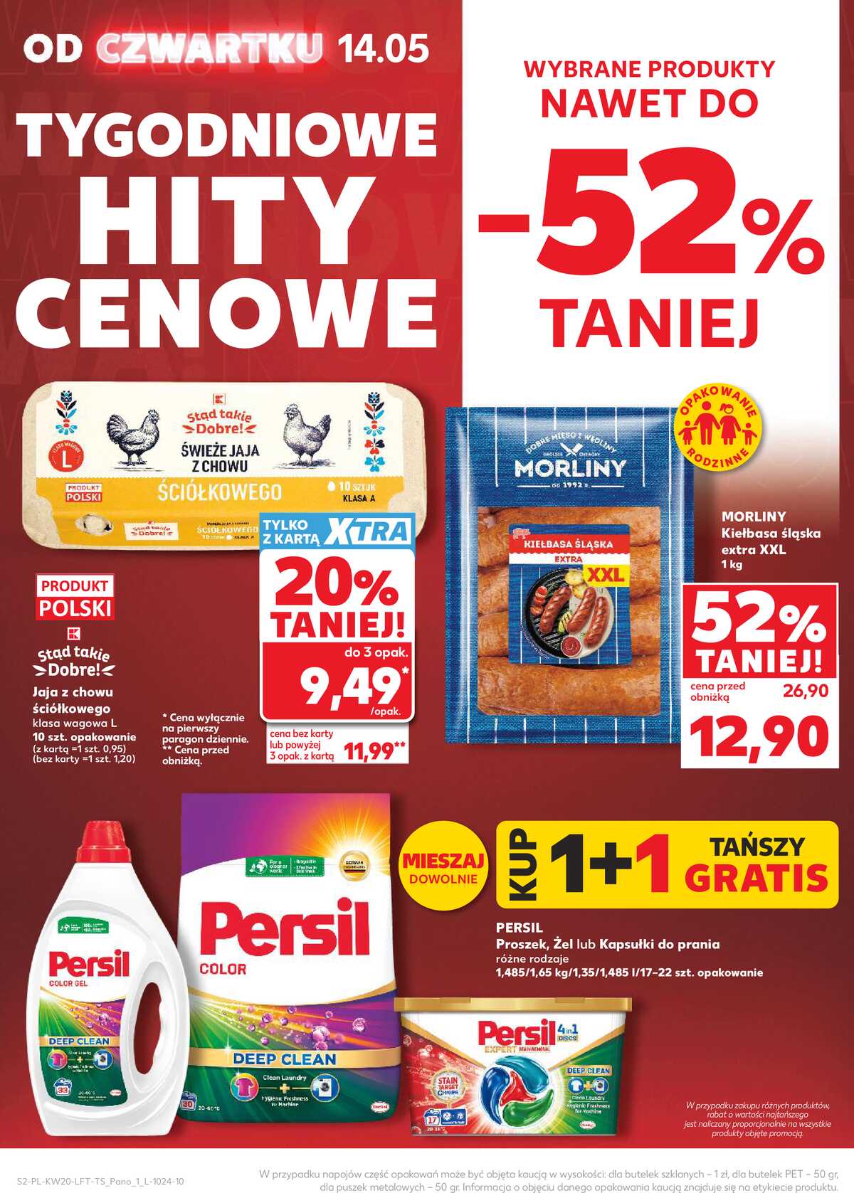 Leták Kaufland Polsko 14.5.-20.5.2026 - Noviny týdne strana 2