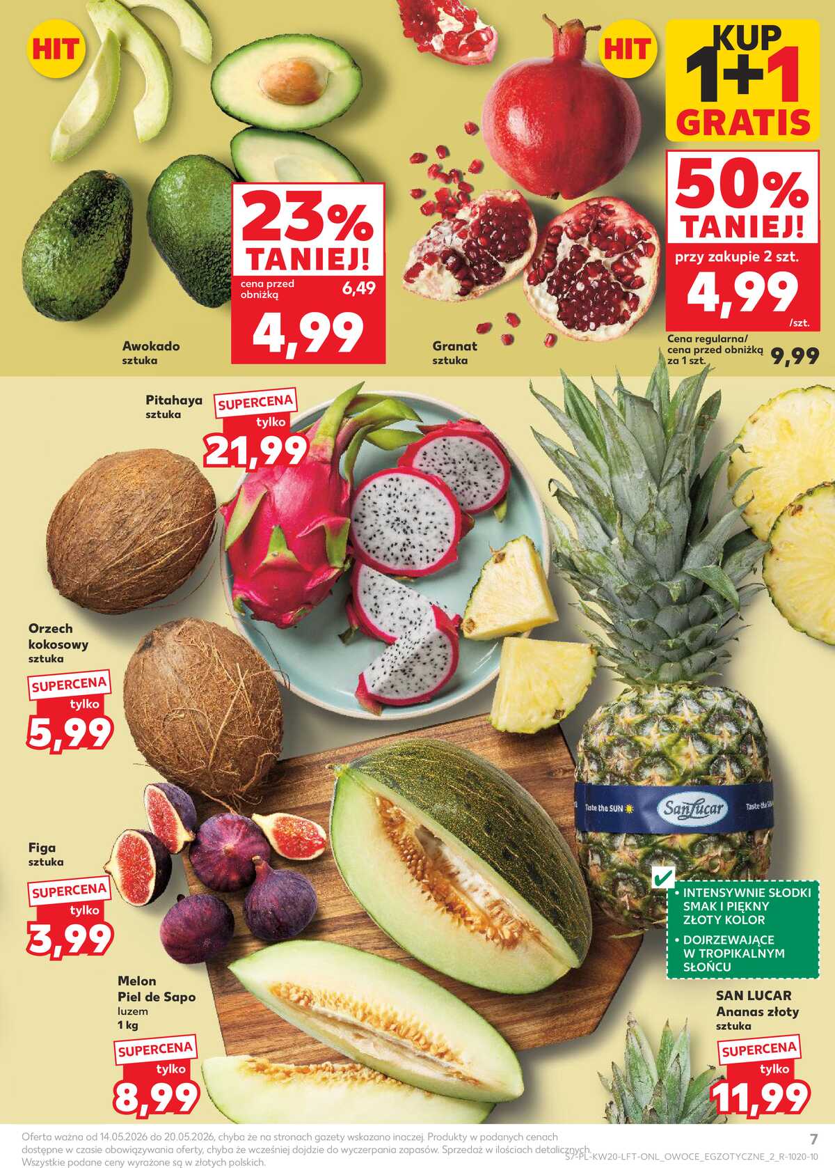 Leták Kaufland Polsko 14.5.-20.5.2026 - Noviny týdne strana 7