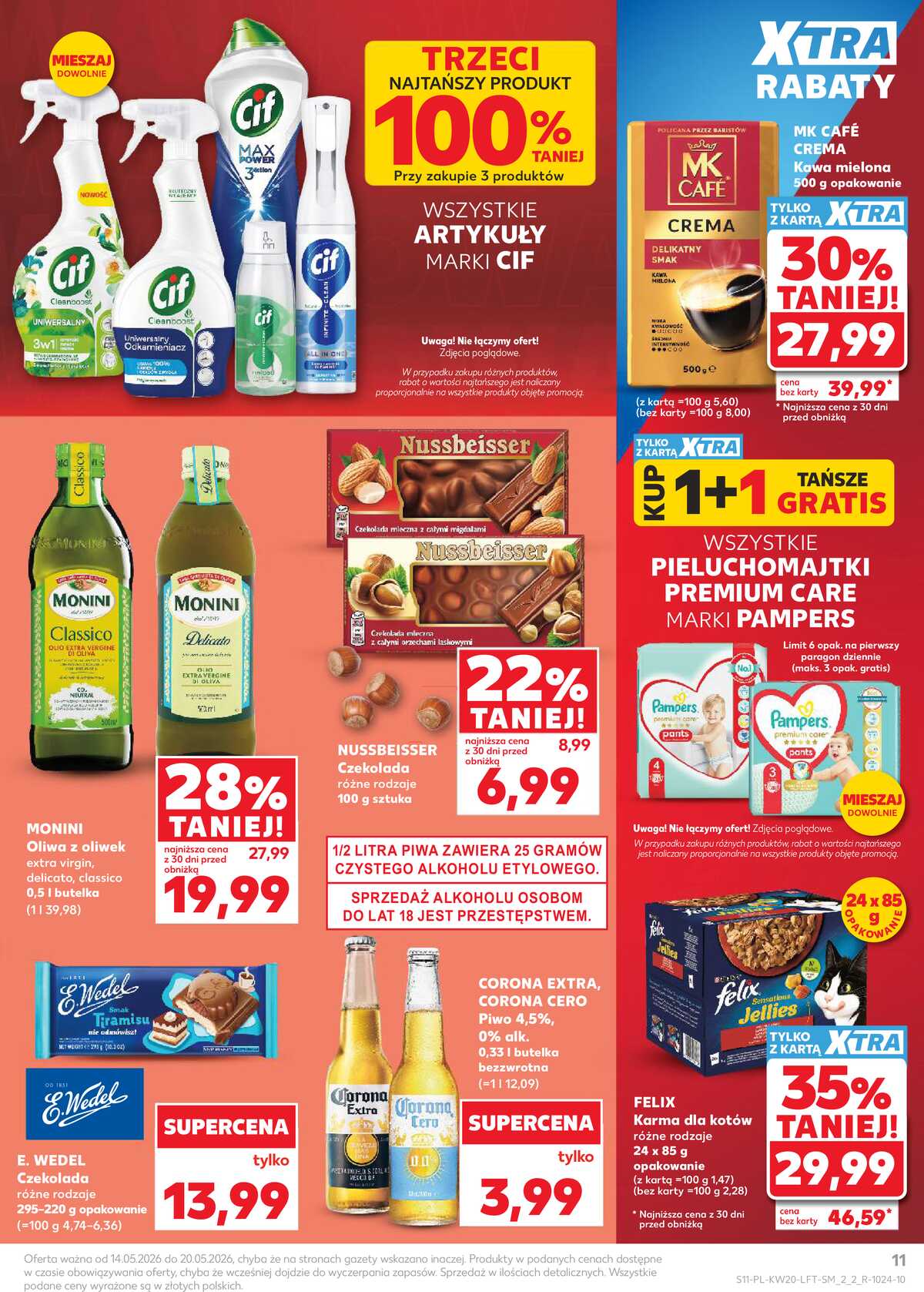 Leták Kaufland Polsko 14.5.-20.5.2026 - Noviny týdne strana 11