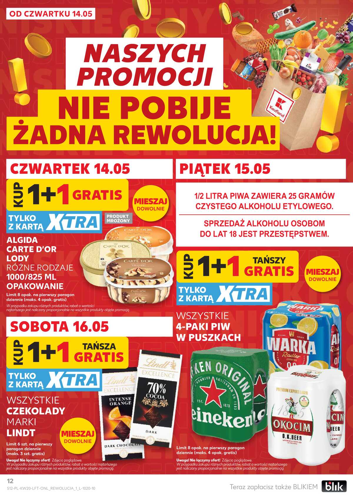 Leták Kaufland Polsko 14.5.-20.5.2026 - Noviny týdne strana 12
