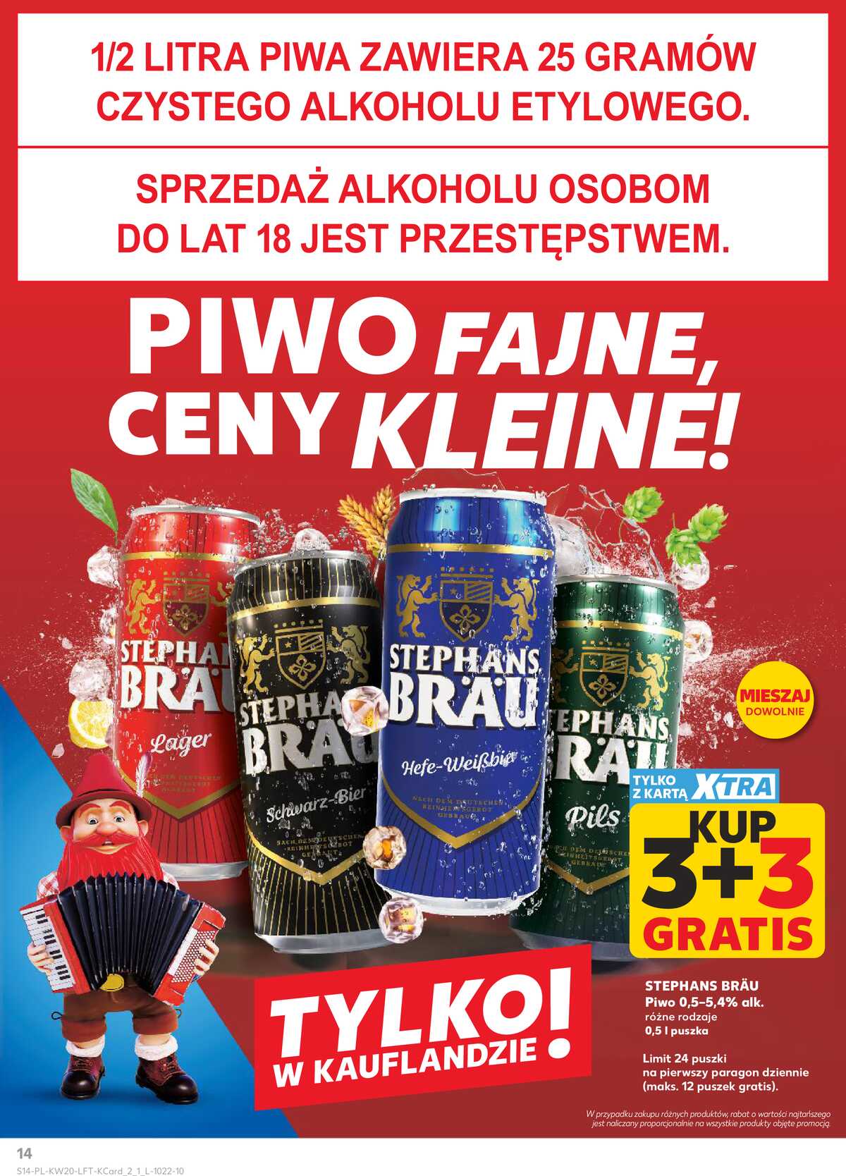 Leták Kaufland Polsko 14.5.-20.5.2026 - Noviny týdne strana 14
