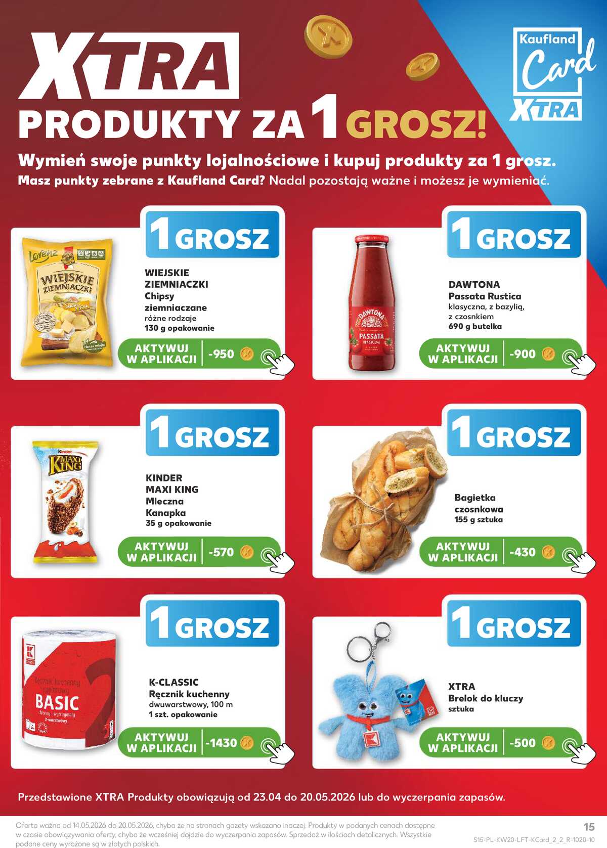 Leták Kaufland Polsko 14.5.-20.5.2026 - Noviny týdne strana 15