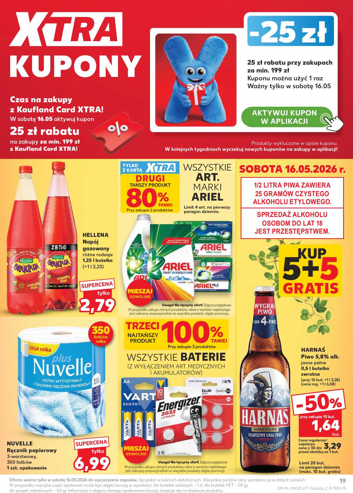 Leták Kaufland Polsko 14.5.-20.5.2026 - Noviny týdne strana 19