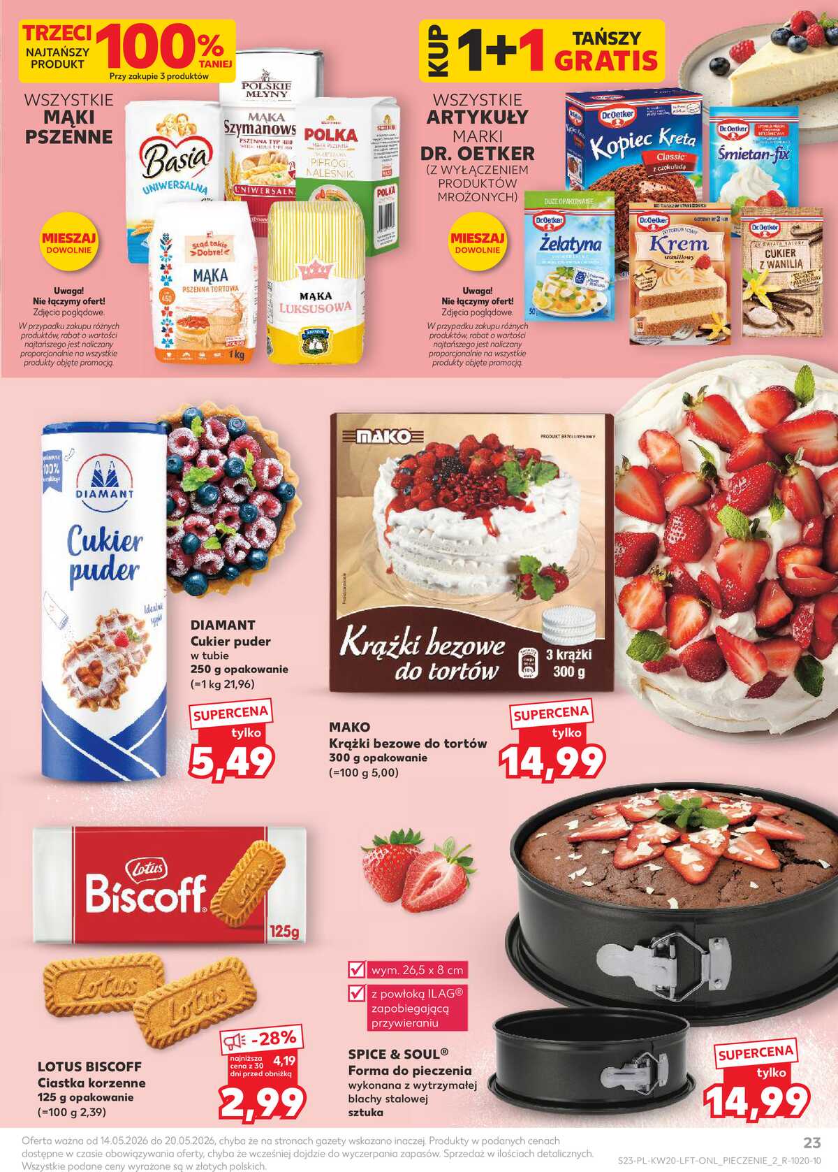 Leták Kaufland Polsko 14.5.-20.5.2026 - Noviny týdne strana 23