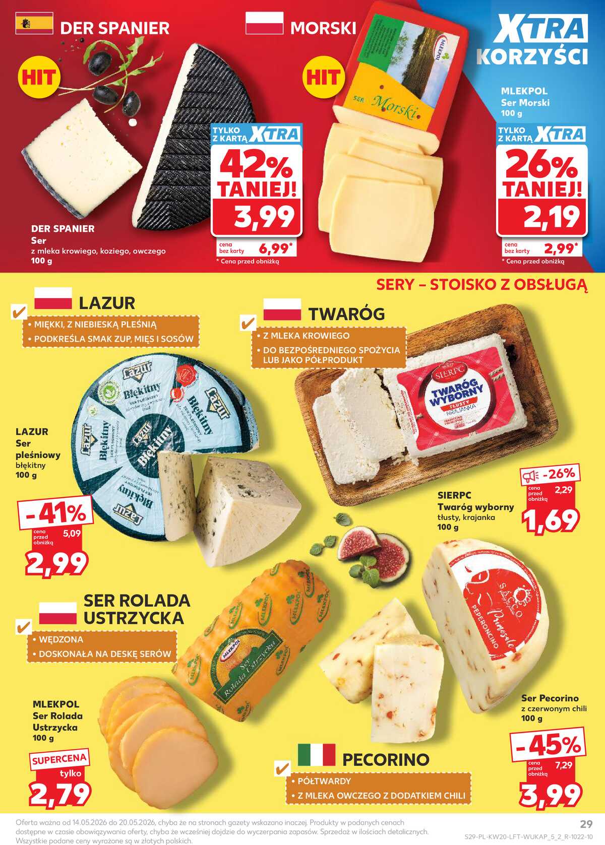 Leták Kaufland Polsko 14.5.-20.5.2026 - Noviny týdne strana 29