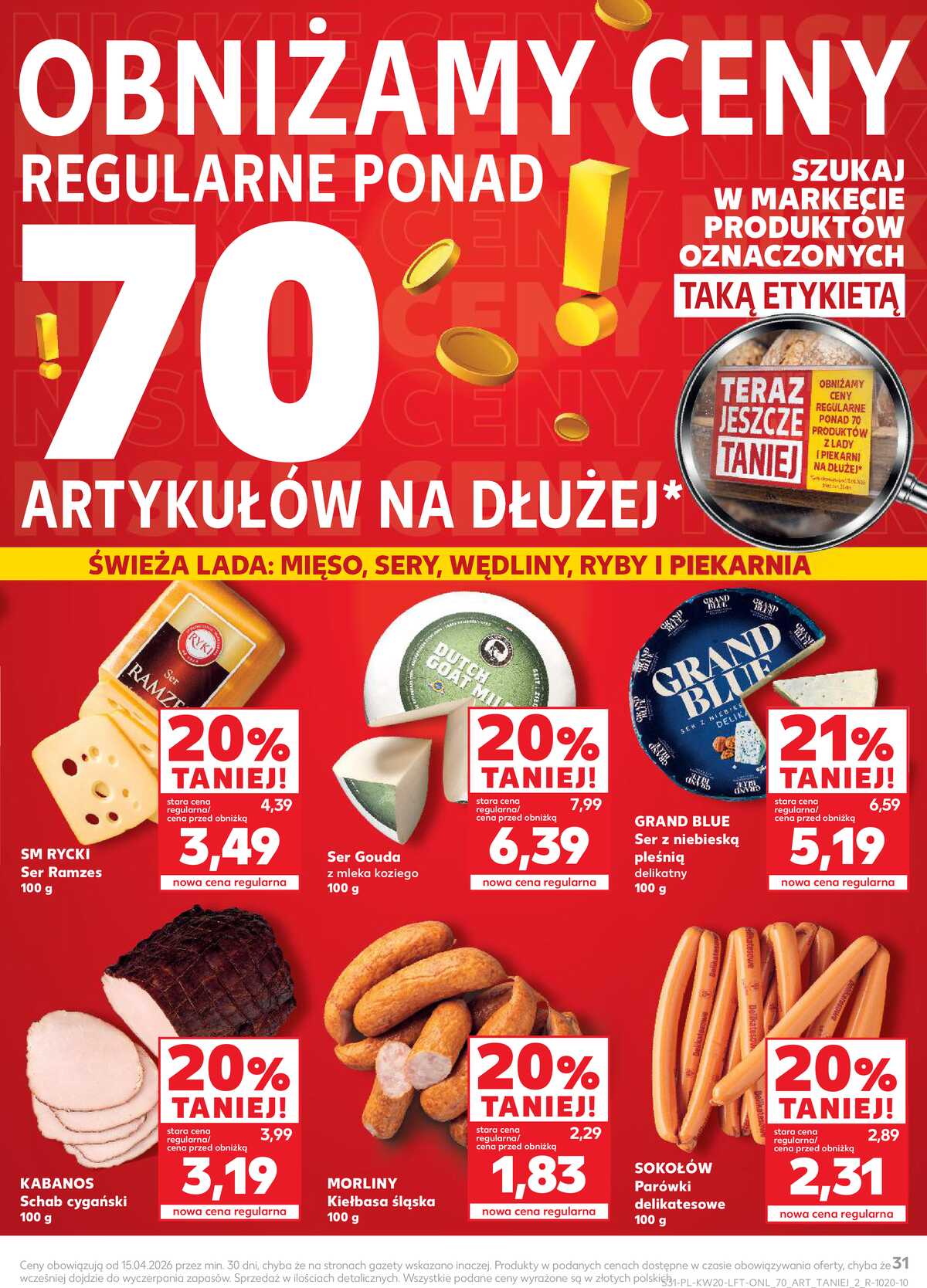 Leták Kaufland Polsko 14.5.-20.5.2026 - Noviny týdne strana 31