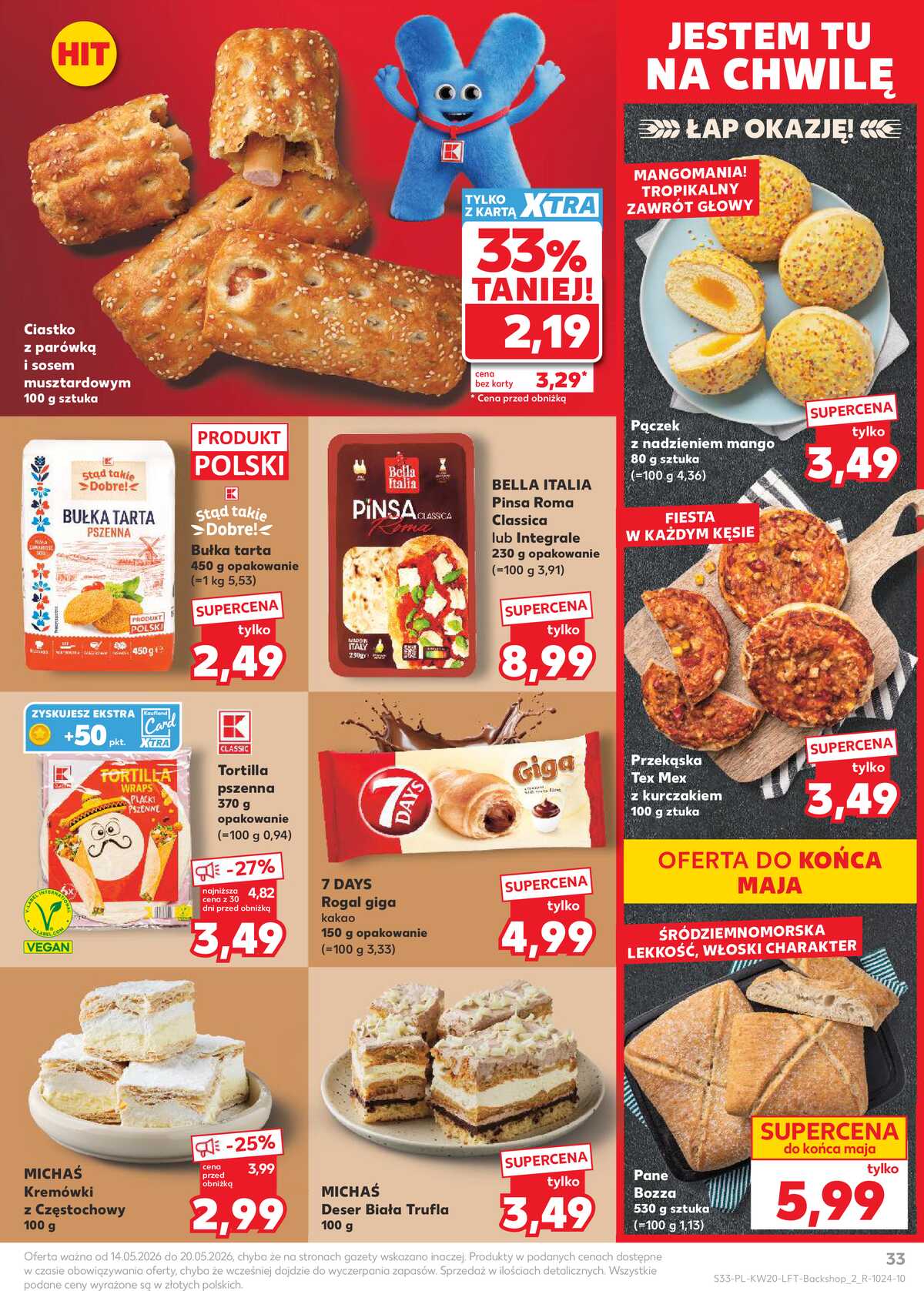 Leták Kaufland Polsko 14.5.-20.5.2026 - Noviny týdne strana 33