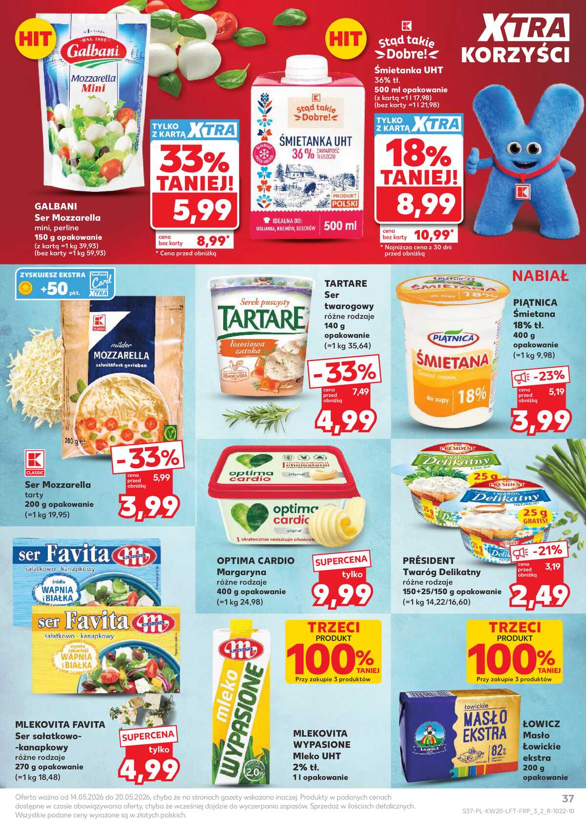 Leták Kaufland Polsko 14.5.-20.5.2026 - Noviny týdne strana 37