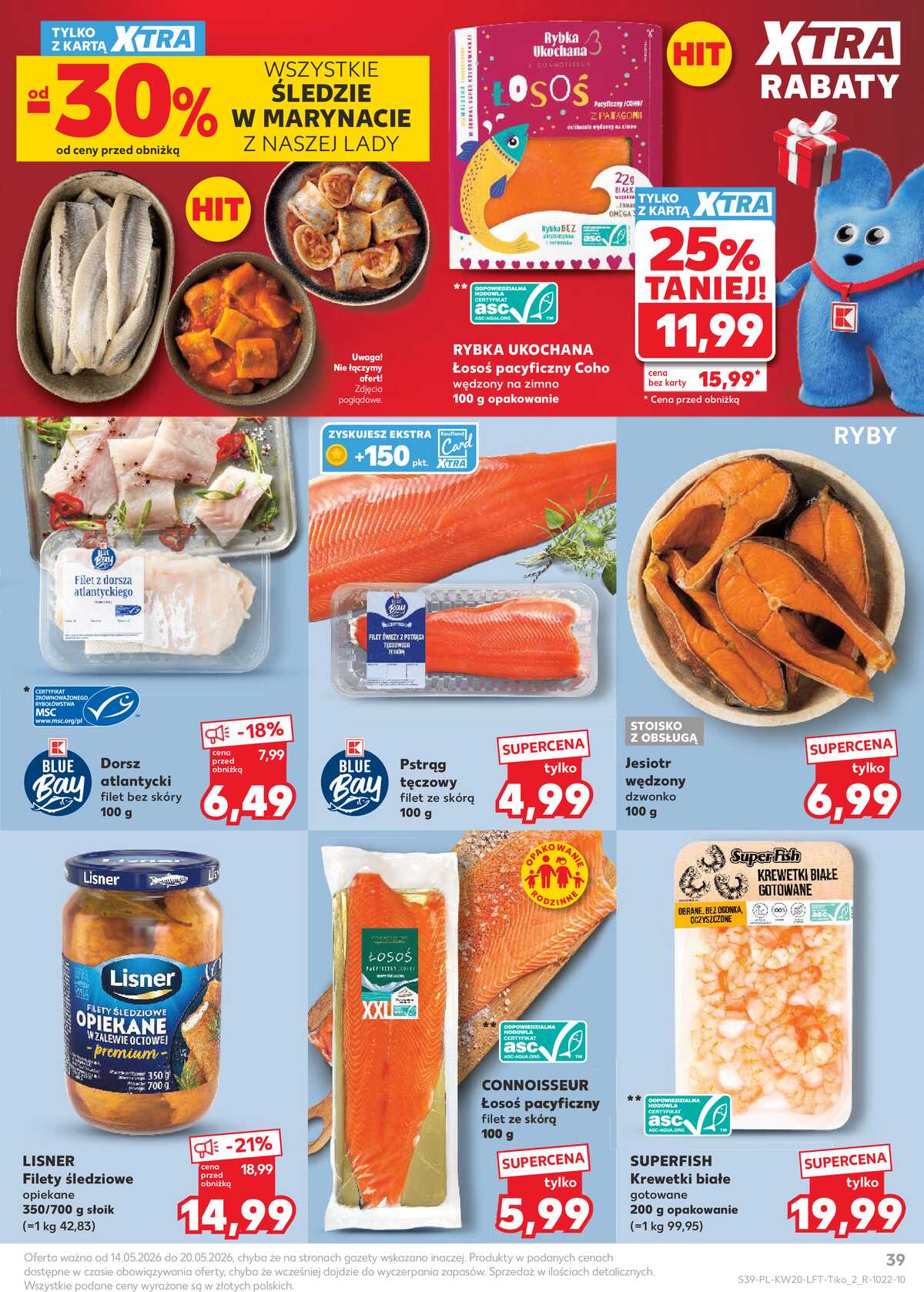 Leták Kaufland Polsko 14.5.-20.5.2026 - Noviny týdne strana 39