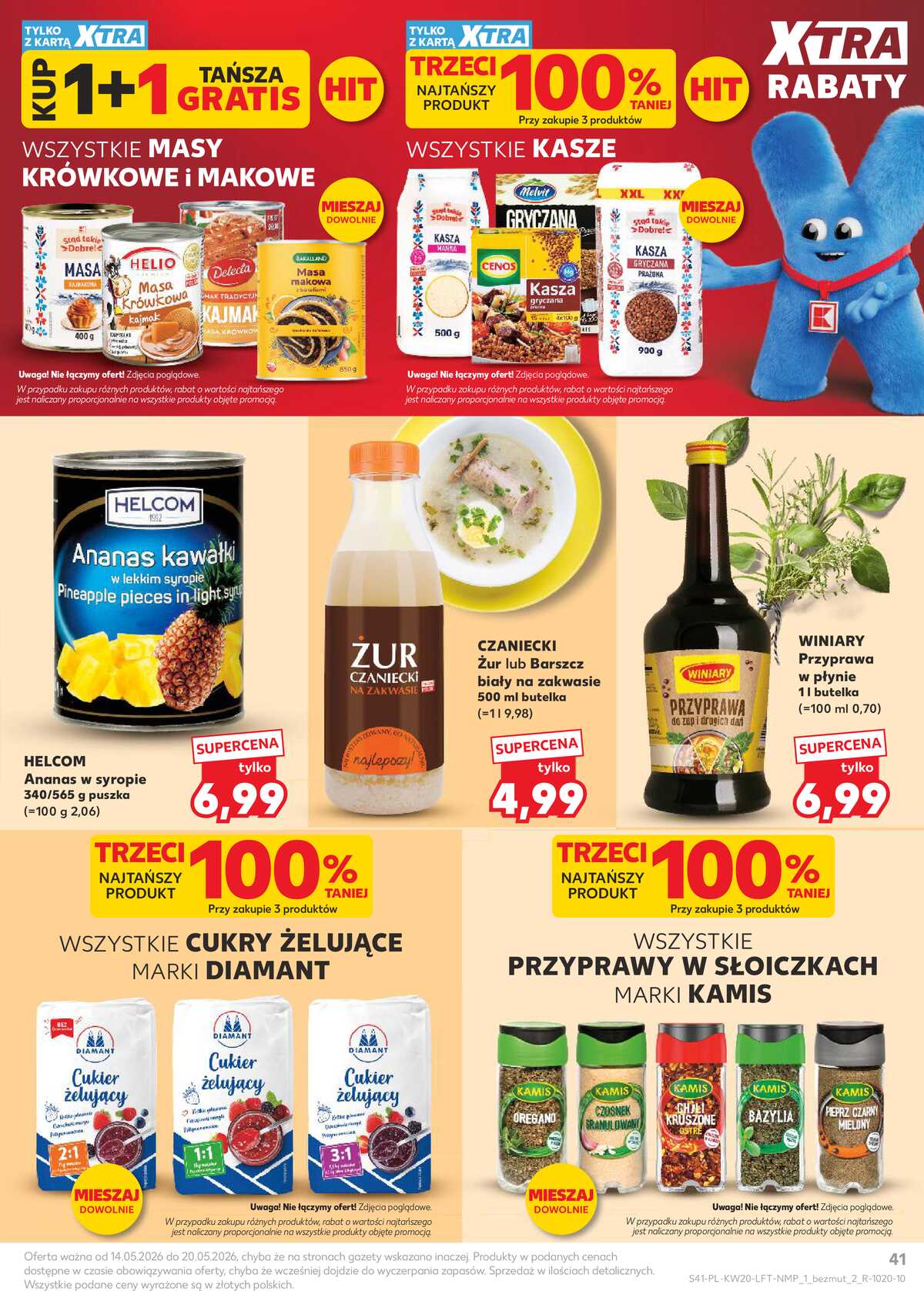 Leták Kaufland Polsko 14.5.-20.5.2026 - Noviny týdne strana 41