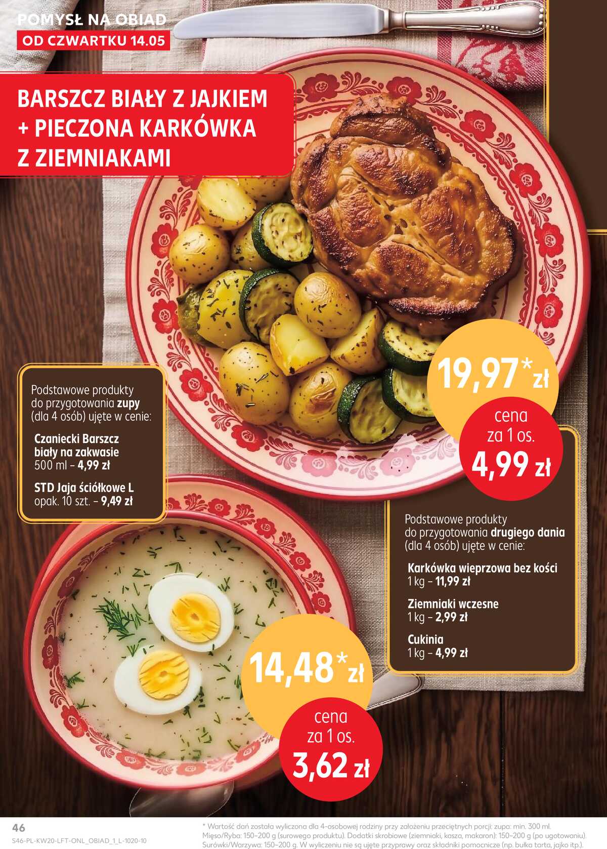 Leták Kaufland Polsko 14.5.-20.5.2026 - Noviny týdne strana 46