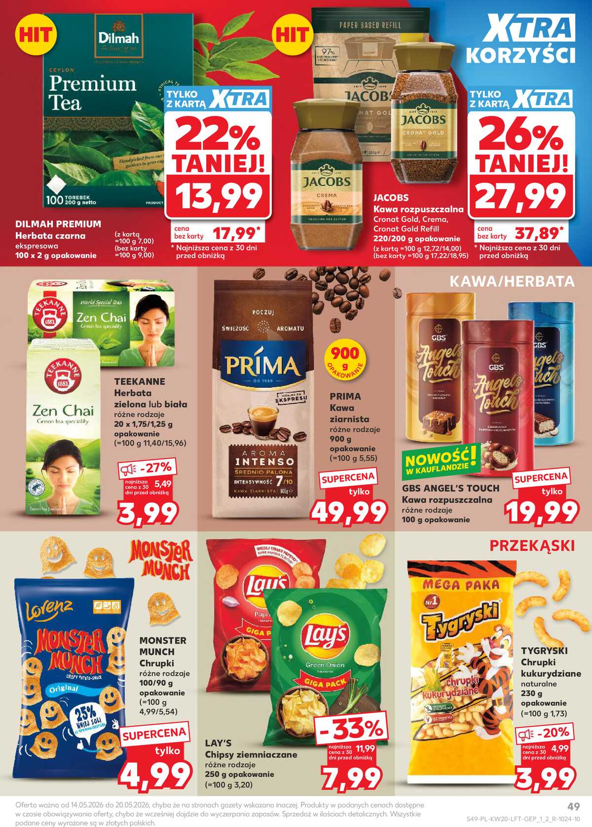 Leták Kaufland Polsko 14.5.-20.5.2026 - Noviny týdne strana 49