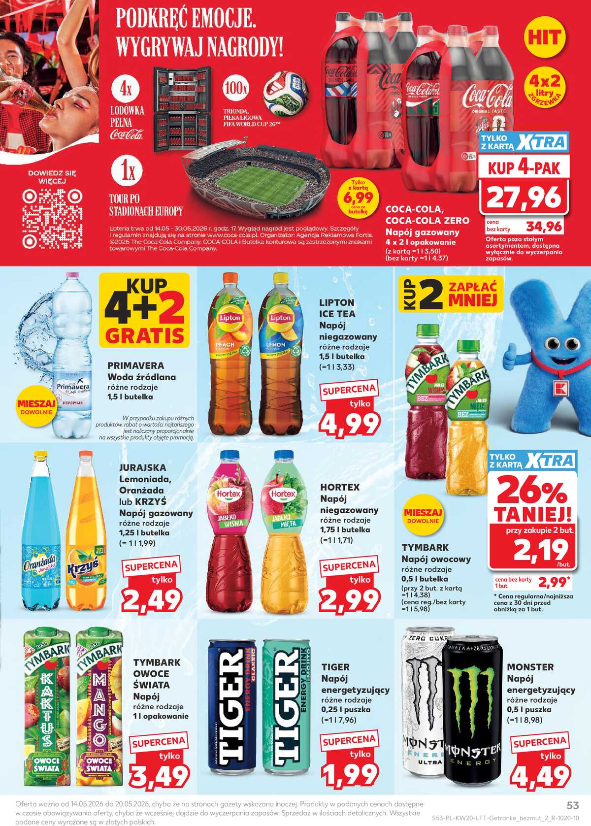 Leták Kaufland Polsko 14.5.-20.5.2026 - Noviny týdne strana 53