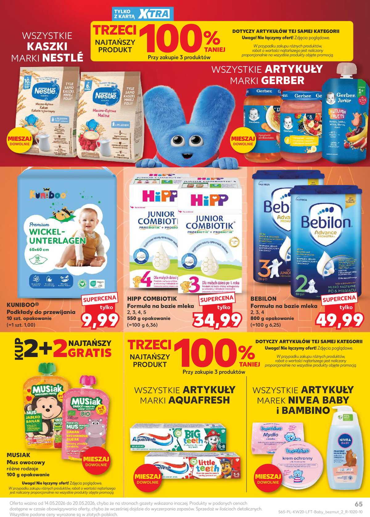 Leták Kaufland Polsko 14.5.-20.5.2026 - Noviny týdne strana 65