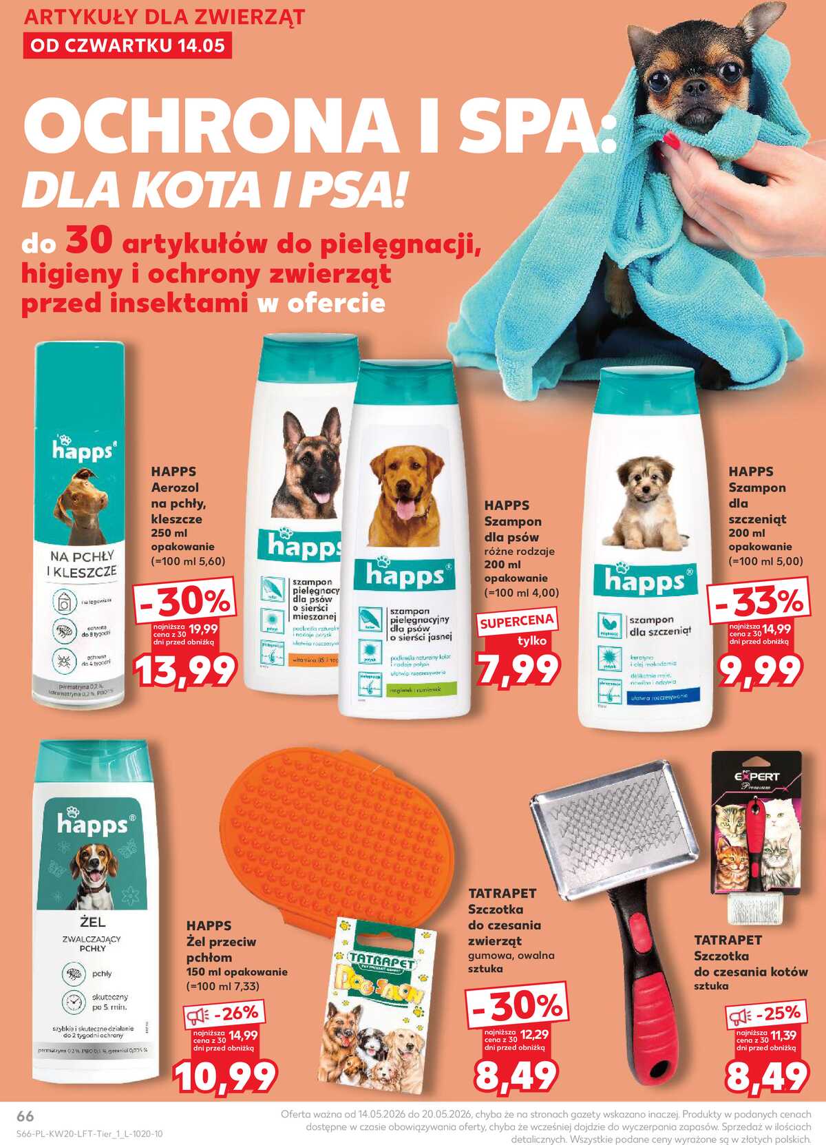Leták Kaufland Polsko 14.5.-20.5.2026 - Noviny týdne strana 66