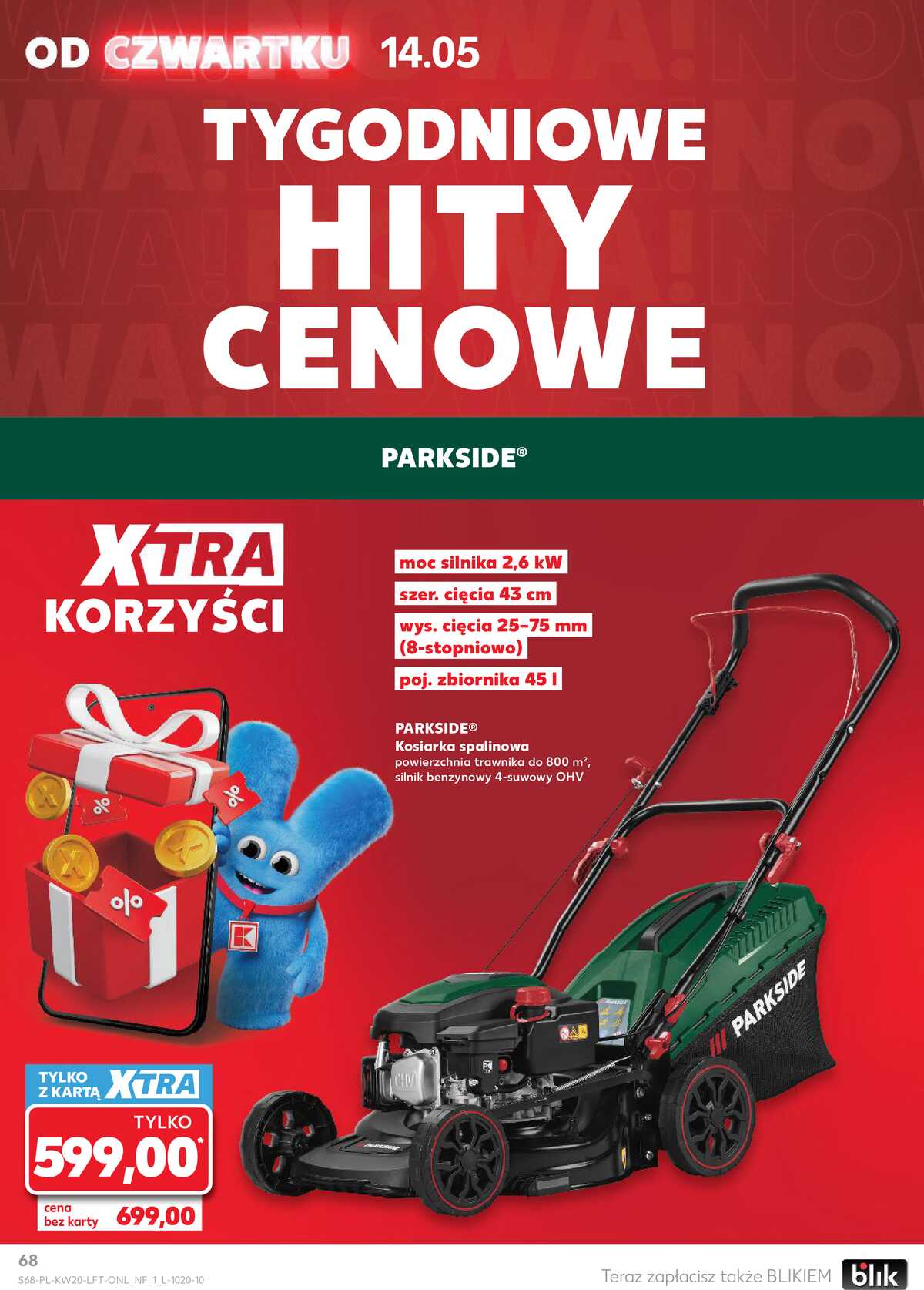 Leták Kaufland Polsko 14.5.-20.5.2026 - Noviny týdne strana 68