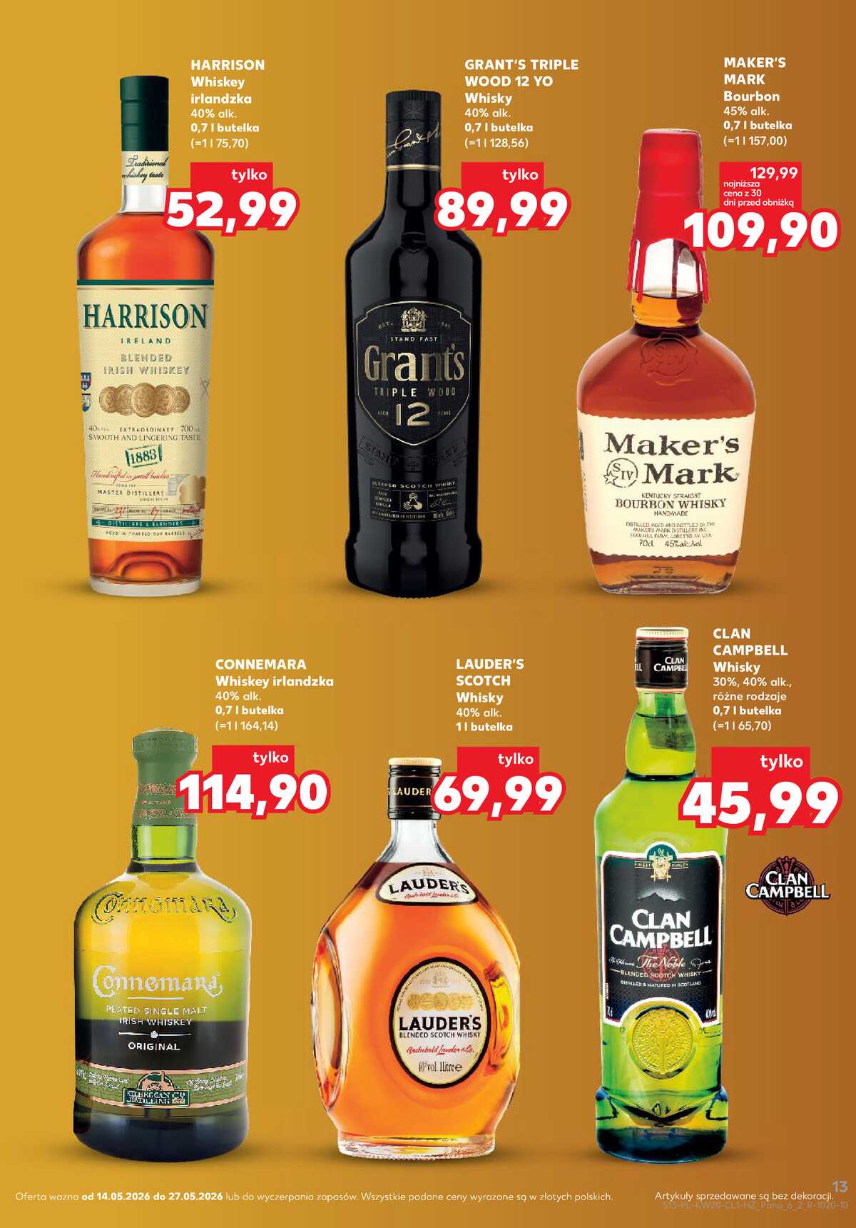 Leták Kaufland Polsko 14.5.-27.5.2026 - Bar Kaufland strana 13