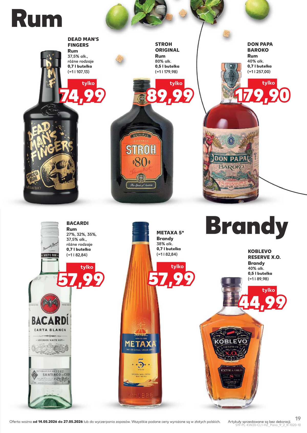 Leták Kaufland Polsko 14.5.-27.5.2026 - Bar Kaufland strana 19