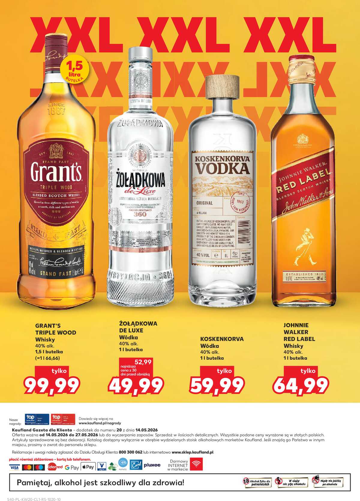 Leták Kaufland Polsko 14.5.-27.5.2026 - Bar Kaufland strana 40