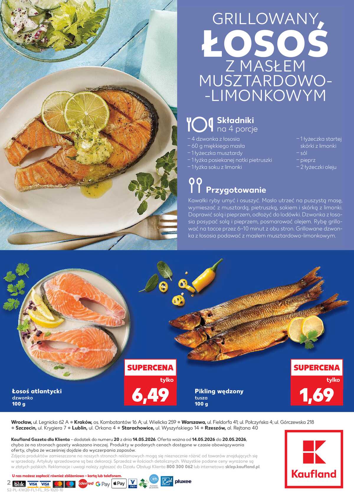 Leták Kaufland Polsko 14.5.-20.5.2026 - Ryby z našeho pultu strana 2