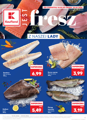 Leták Kaufland Polsko 14.5.-20.5.2026 - Ryby z našeho pultu