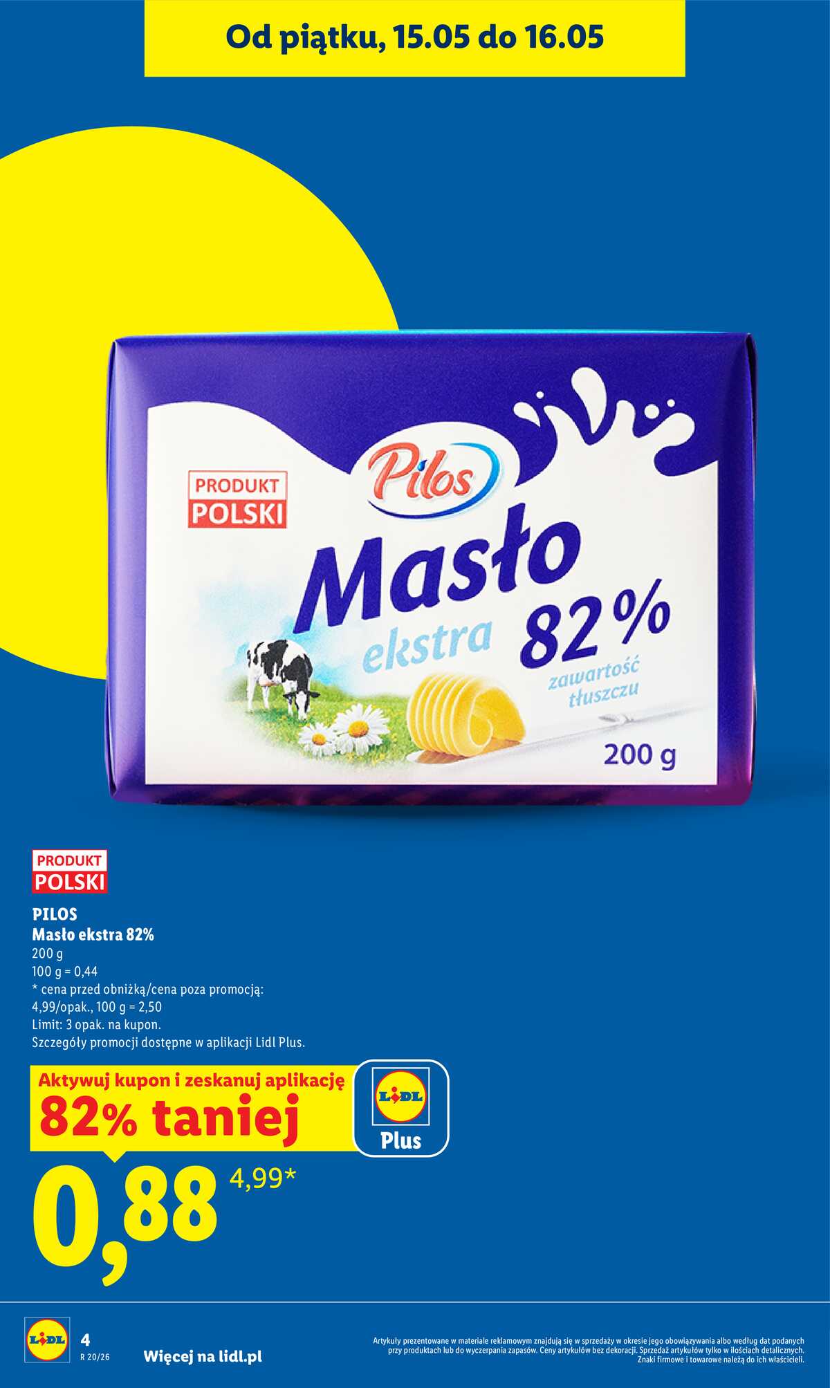Leták Lidl Polsko 14.5.-16.5.2026 - Zpravodaj platný od 14.05 do 16.05 strana 4