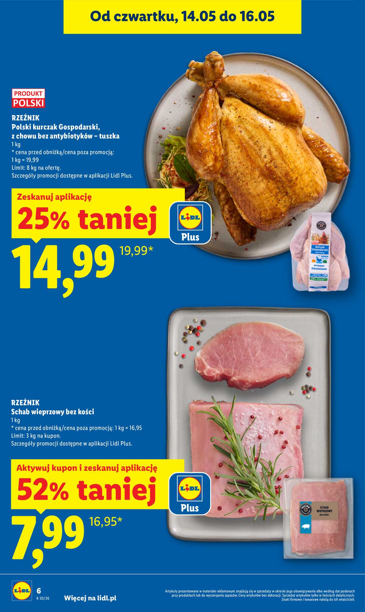 Leták Lidl Polsko 14.5.-16.5.2026 - Zpravodaj platný od 14.05 do 16.05 strana 6