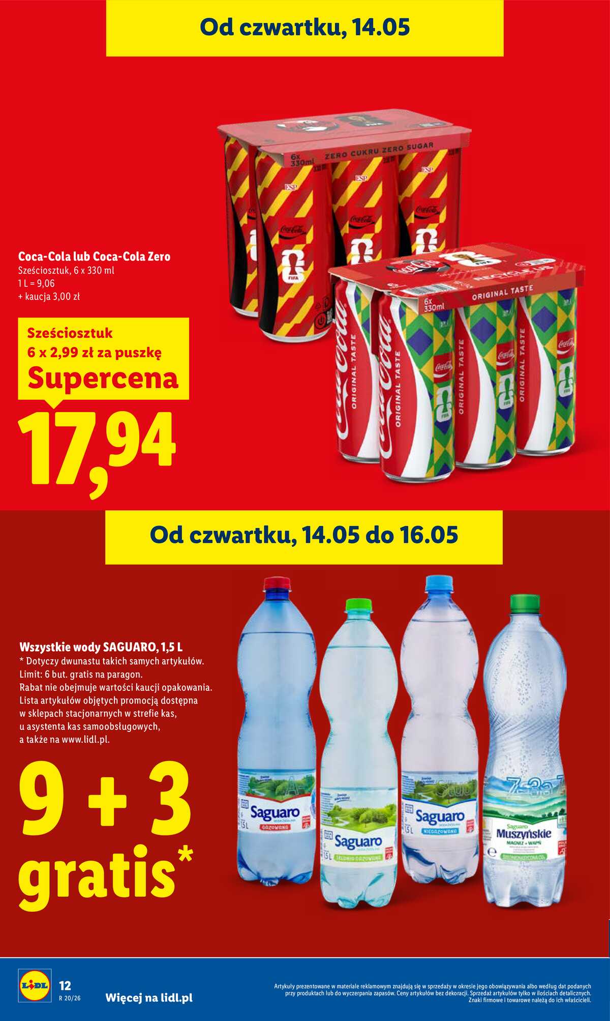 Leták Lidl Polsko 14.5.-16.5.2026 - Zpravodaj platný od 14.05 do 16.05 strana 12