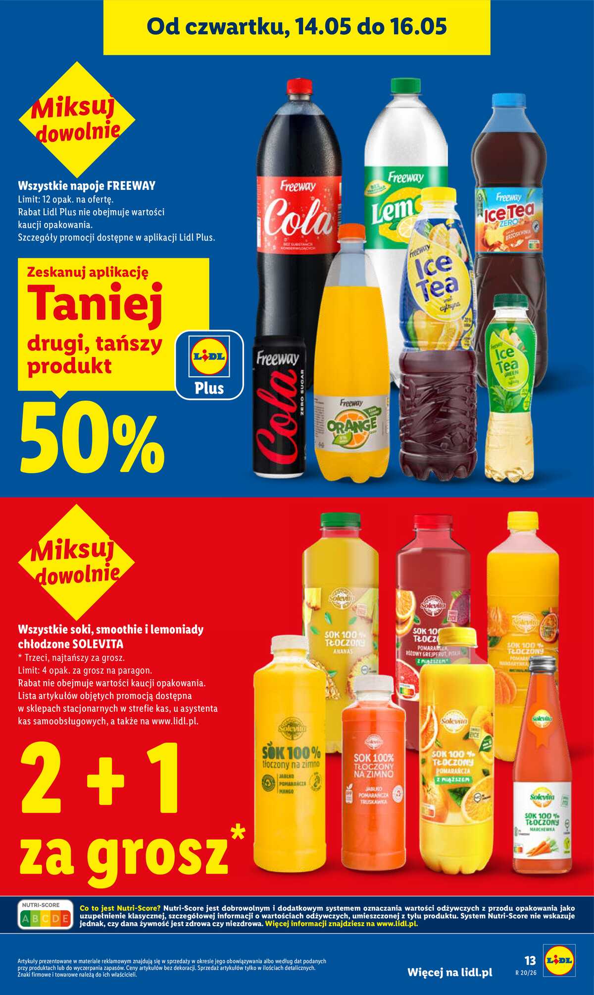 Leták Lidl Polsko 14.5.-16.5.2026 - Zpravodaj platný od 14.05 do 16.05 strana 13