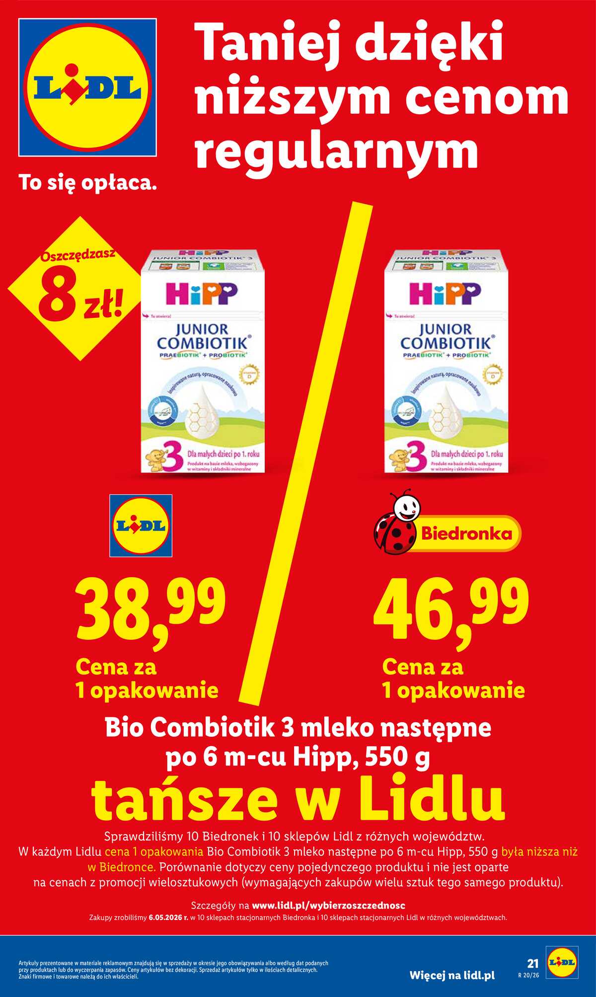 Leták Lidl Polsko 14.5.-16.5.2026 - Zpravodaj platný od 14.05 do 16.05 strana 21