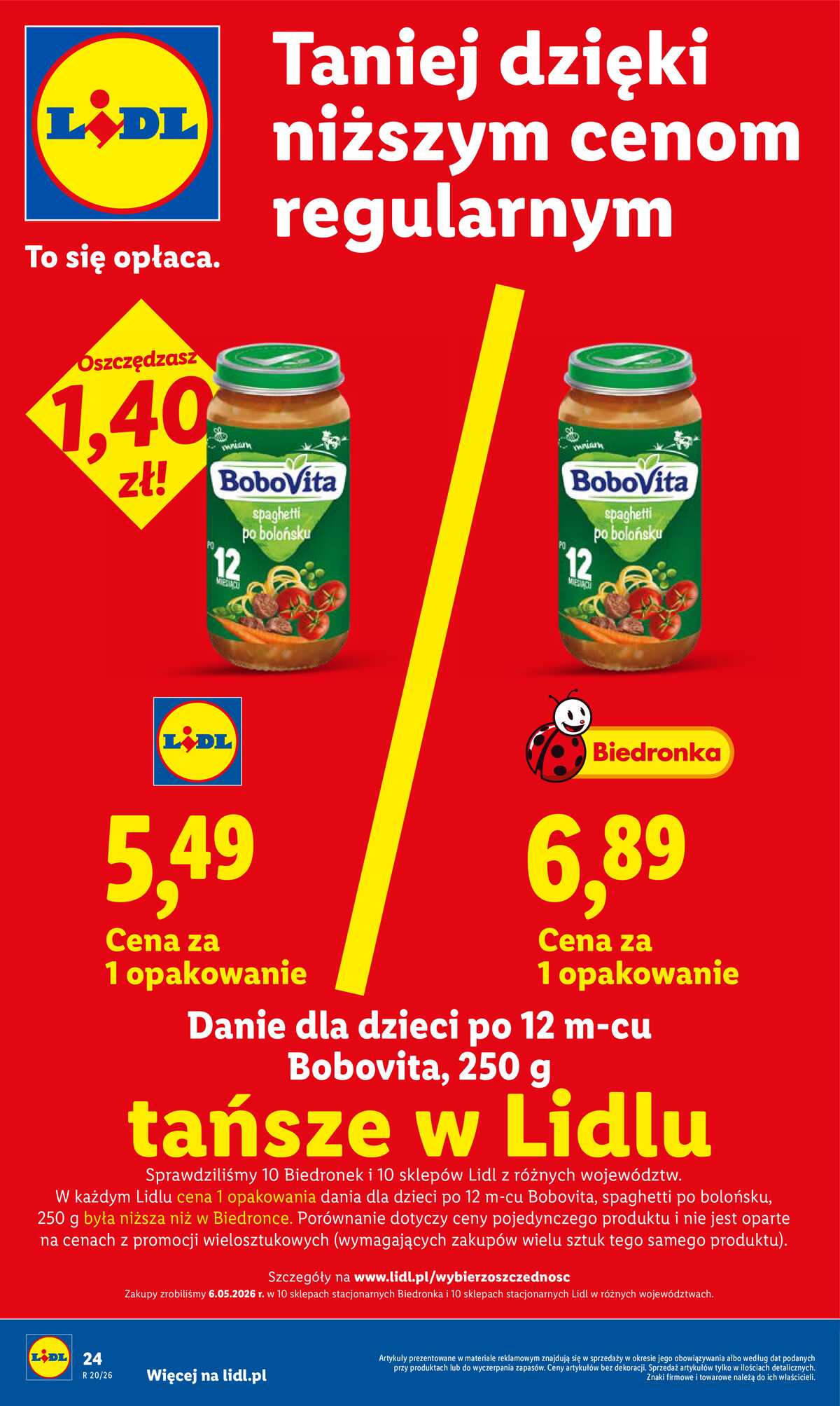 Leták Lidl Polsko 14.5.-16.5.2026 - Zpravodaj platný od 14.05 do 16.05 strana 24