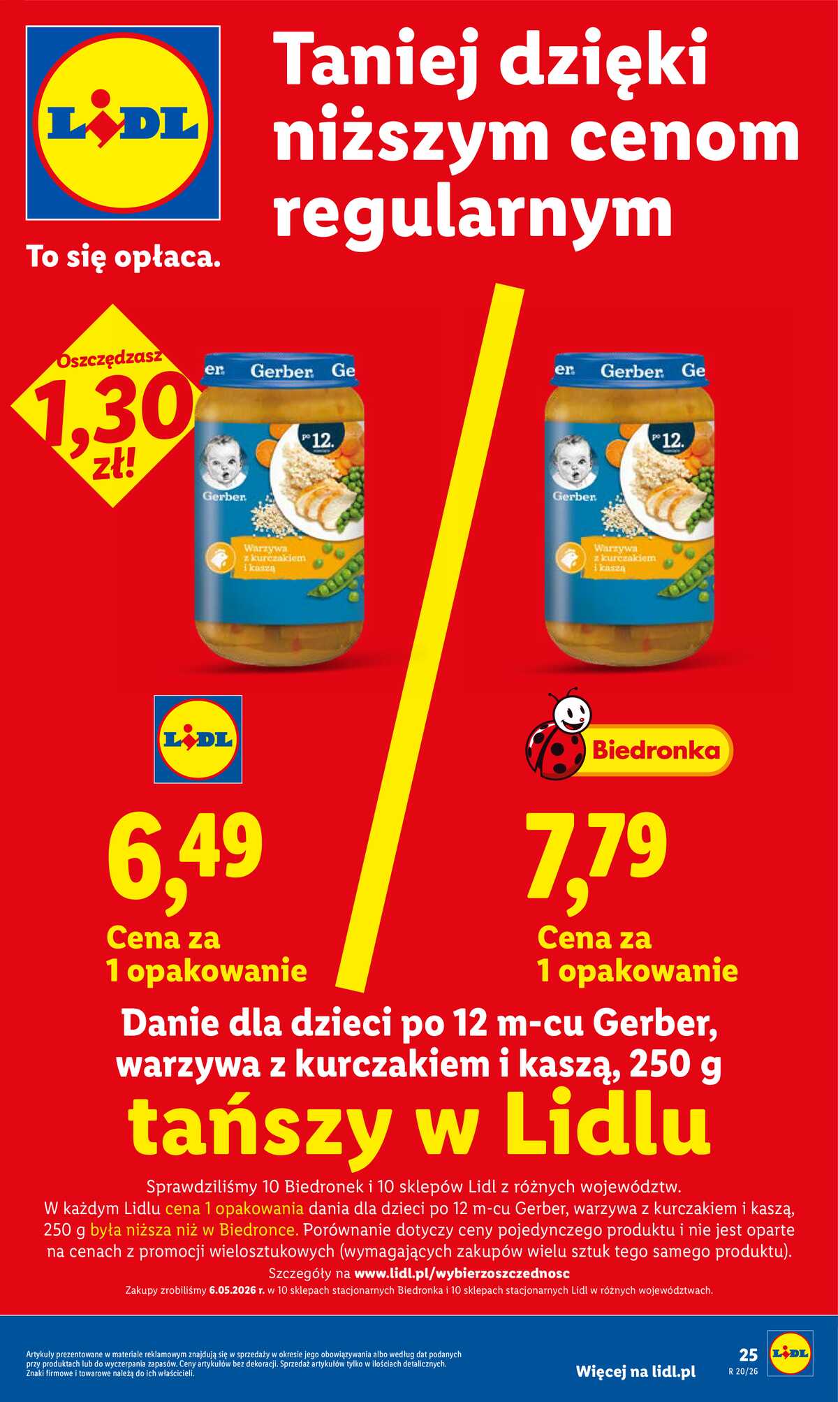 Leták Lidl Polsko 14.5.-16.5.2026 - Zpravodaj platný od 14.05 do 16.05 strana 25
