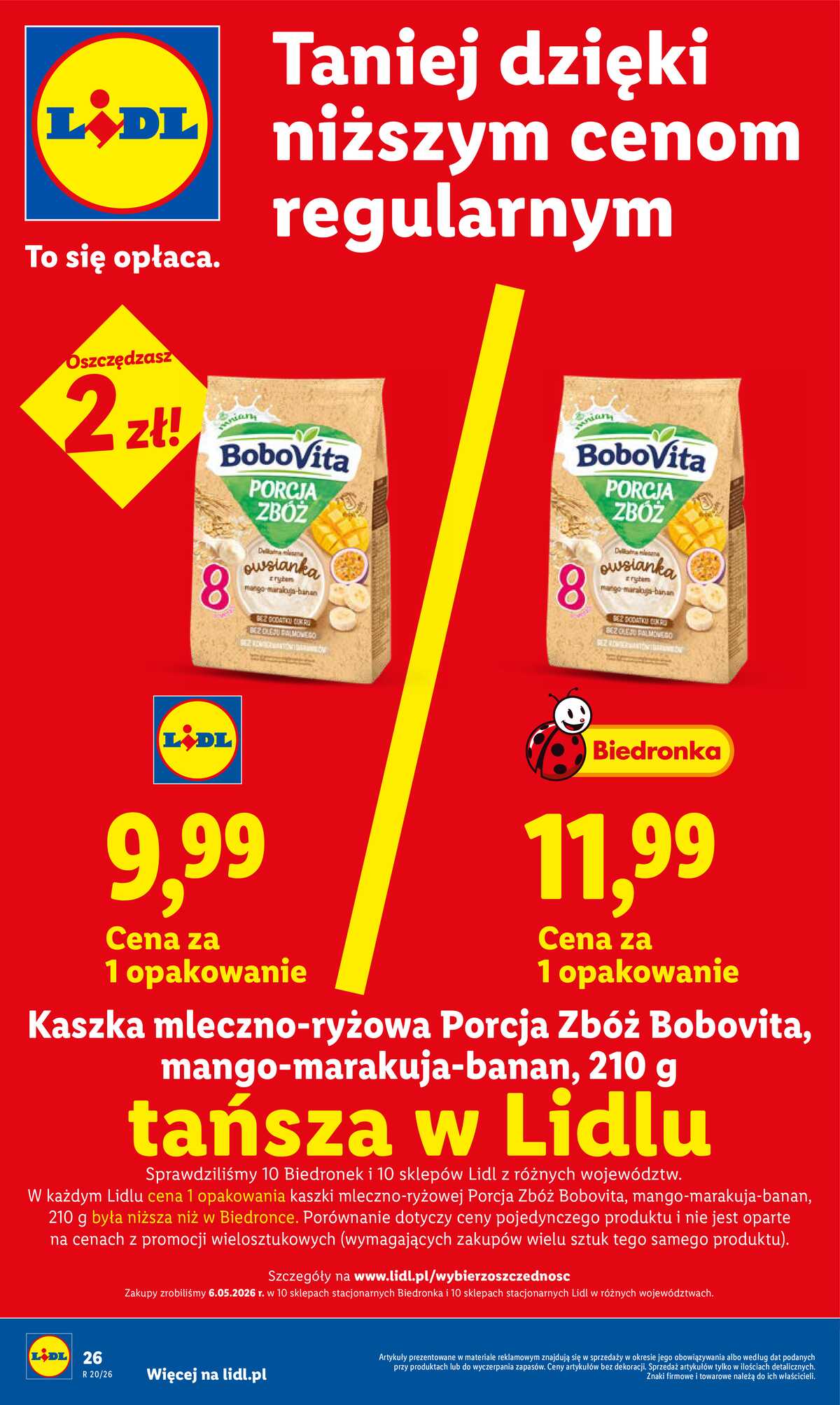 Leták Lidl Polsko 14.5.-16.5.2026 - Zpravodaj platný od 14.05 do 16.05 strana 26